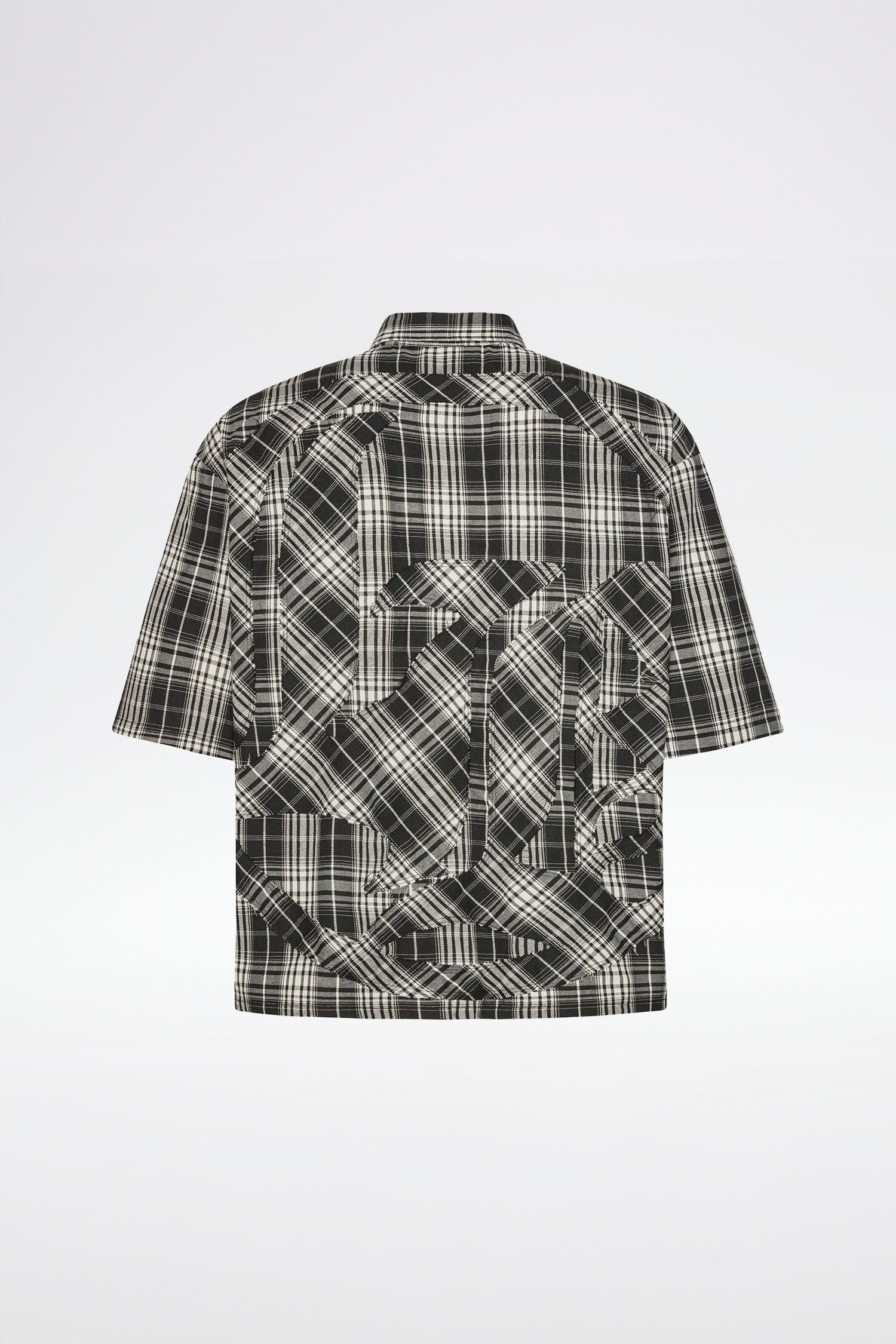 LOST BOYS SHORT SLEEVED SHIRT Shirt Black/Grey Tartan