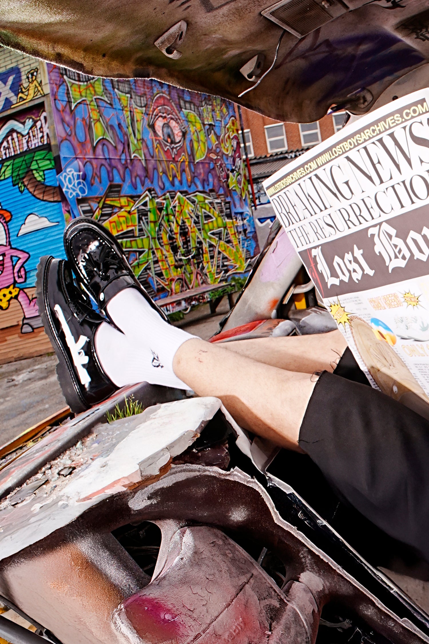 LOST BOYS THE SNOAFER Snoafer Black