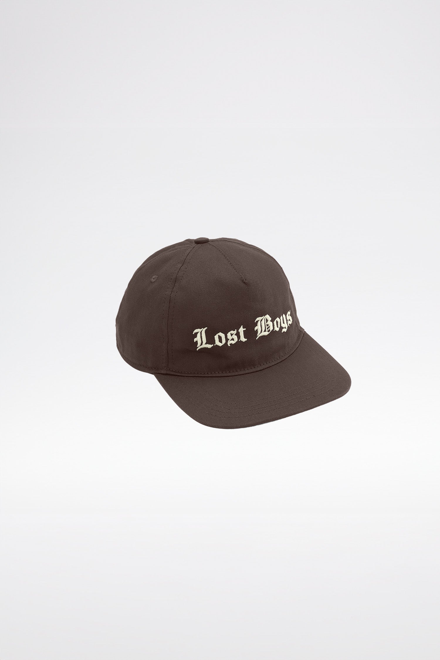 LOST BOYS 5-PANEL LOGO CAP Cap Brown/Cream