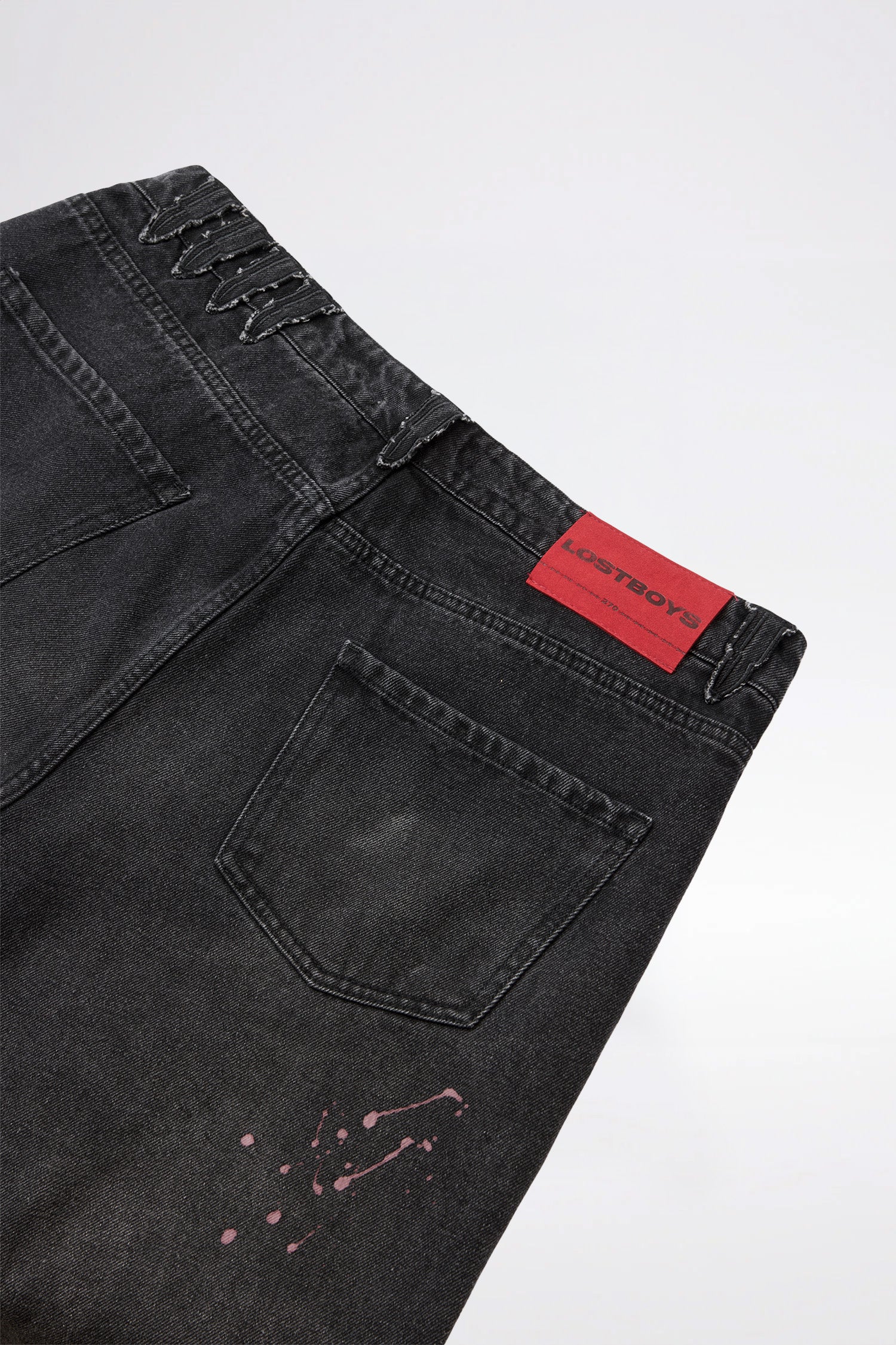 LOST BOYS ALAMEDA 270 JEANS Jeans Stonewashed Black