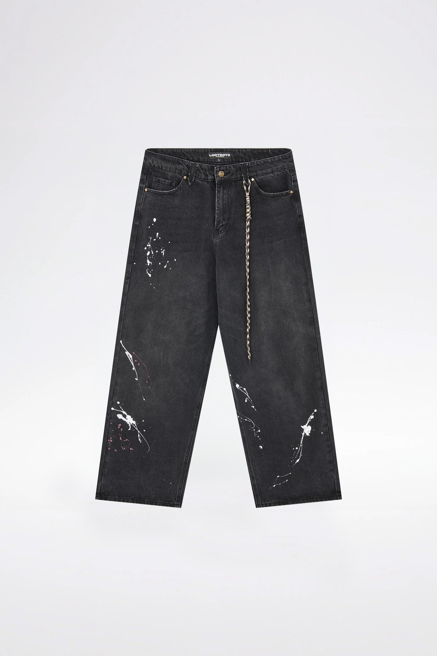 LOST BOYS ALAMEDA 270 JEANS Jeans Stonewashed Black