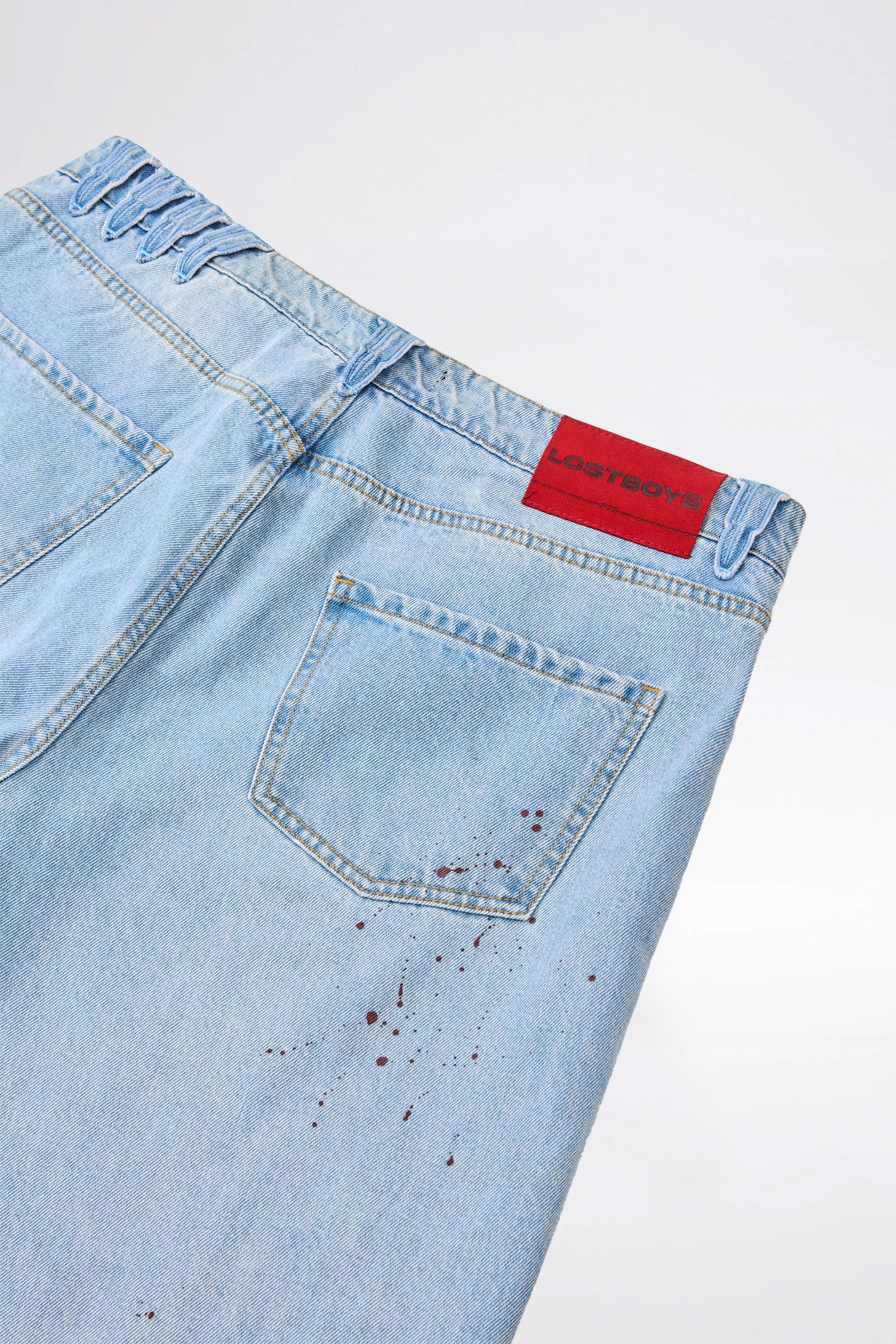 LOST BOYS ALAMEDA 270 JEANS Jeans Stonewashed Blue