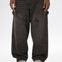 LOST BOYS BAGGY CARPENTER Jeans Stonewashed Black