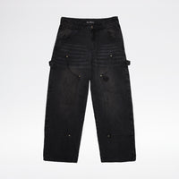 LOST BOYS BAGGY CARPENTER Jeans Stonewashed Black