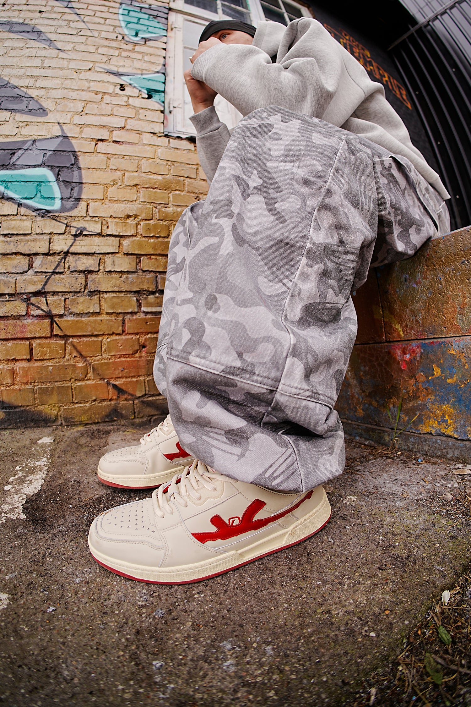 LOST BOYS CANDICE LOWS Sneaker White/Red