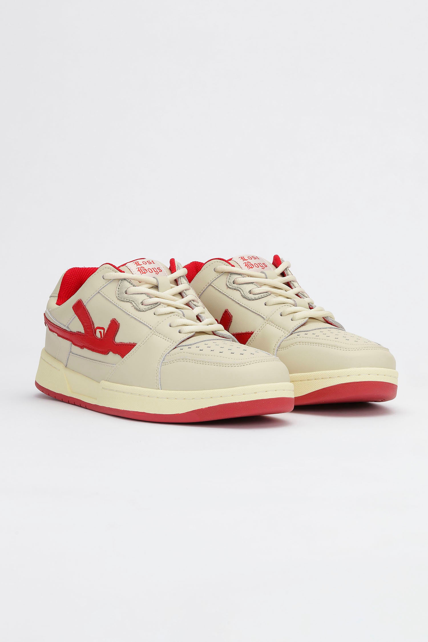 LOST BOYS CANDICE LOWS Sneaker White/Red