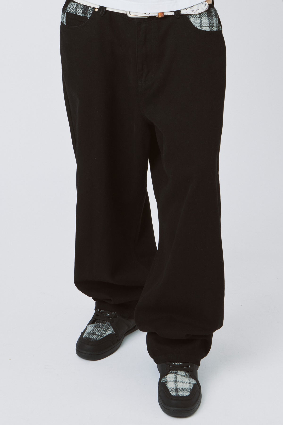 LOST BOYS CHECKERED 270 TWILL PANT Pants Black