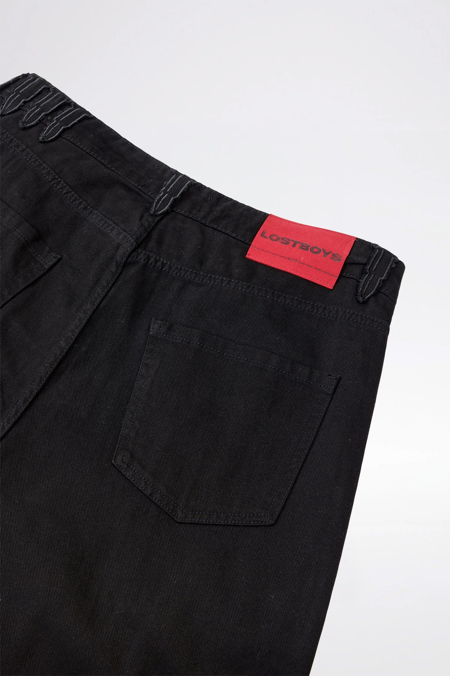LOST BOYS CHECKERED 270 TWILL PANT Pants Black