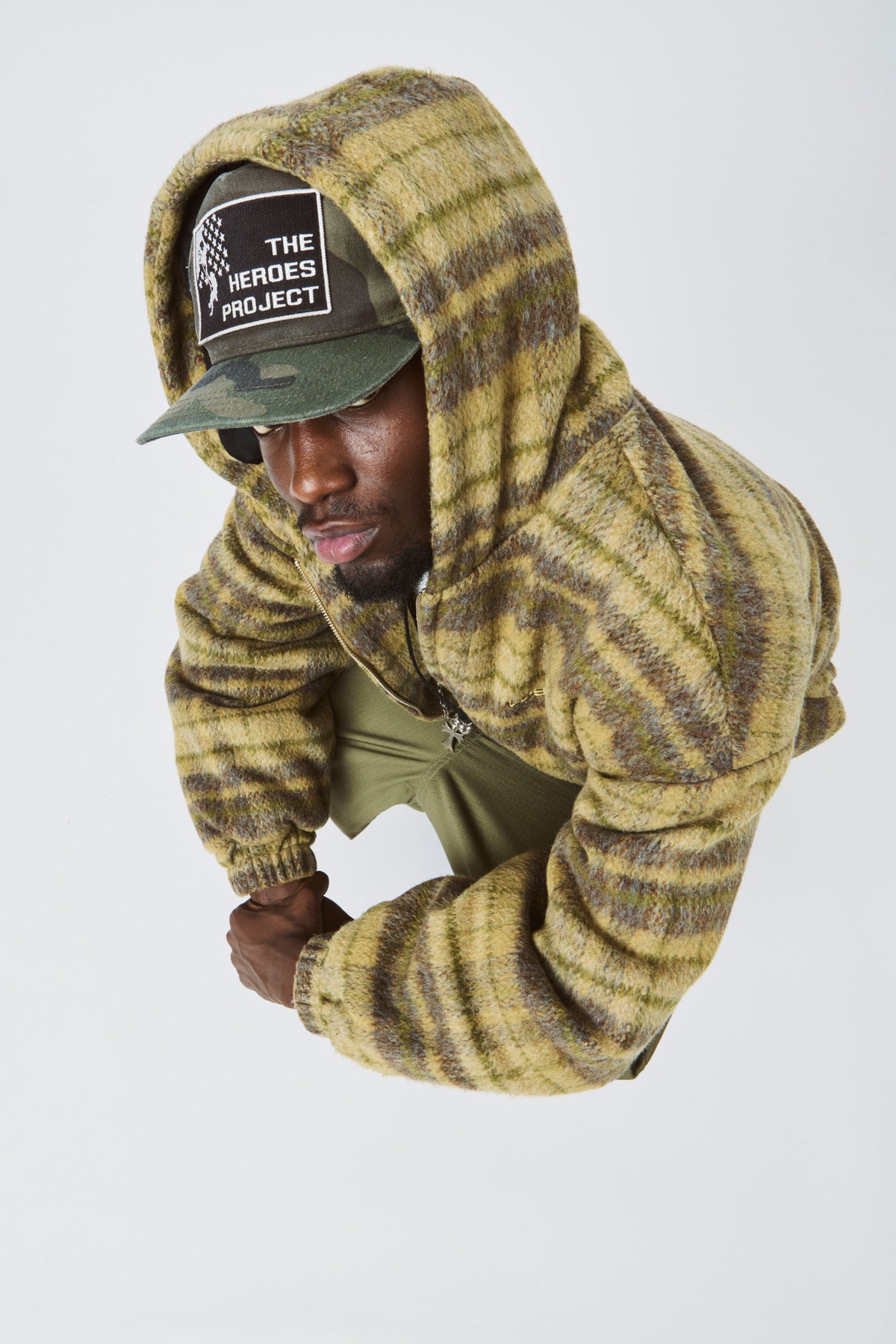 LOST BOYS CHECKERED JACKET Jacket Green Checkered