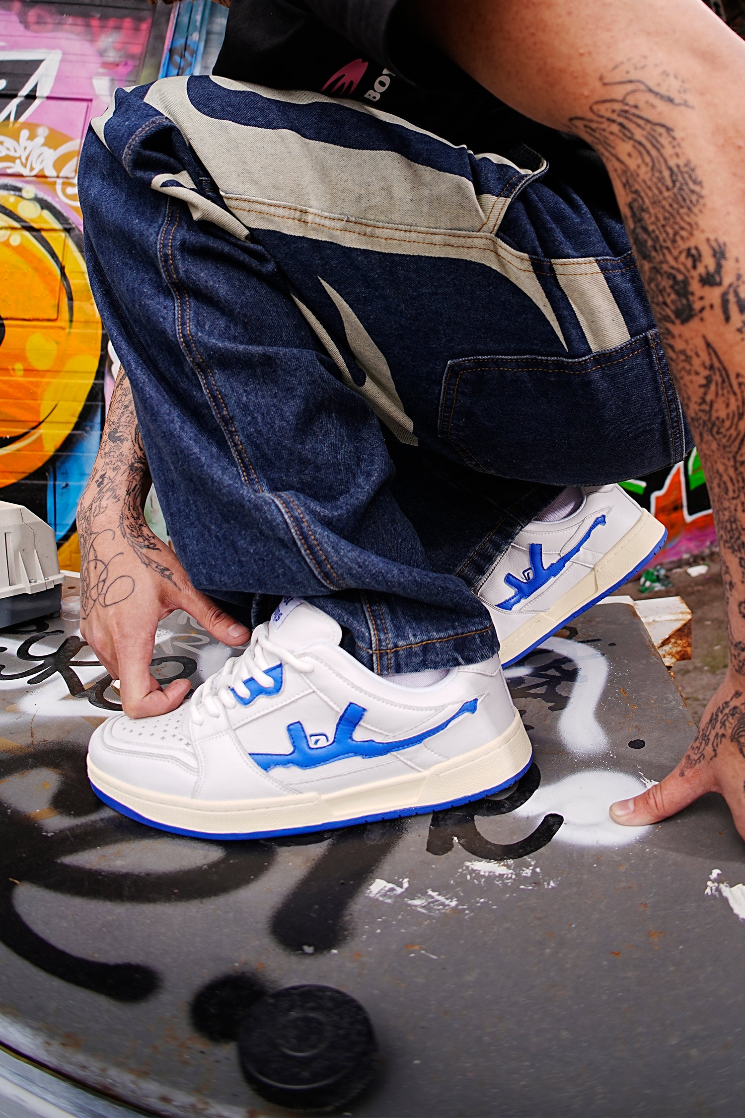 LOST BOYS COBALT BREEZE Sneaker White/Blue