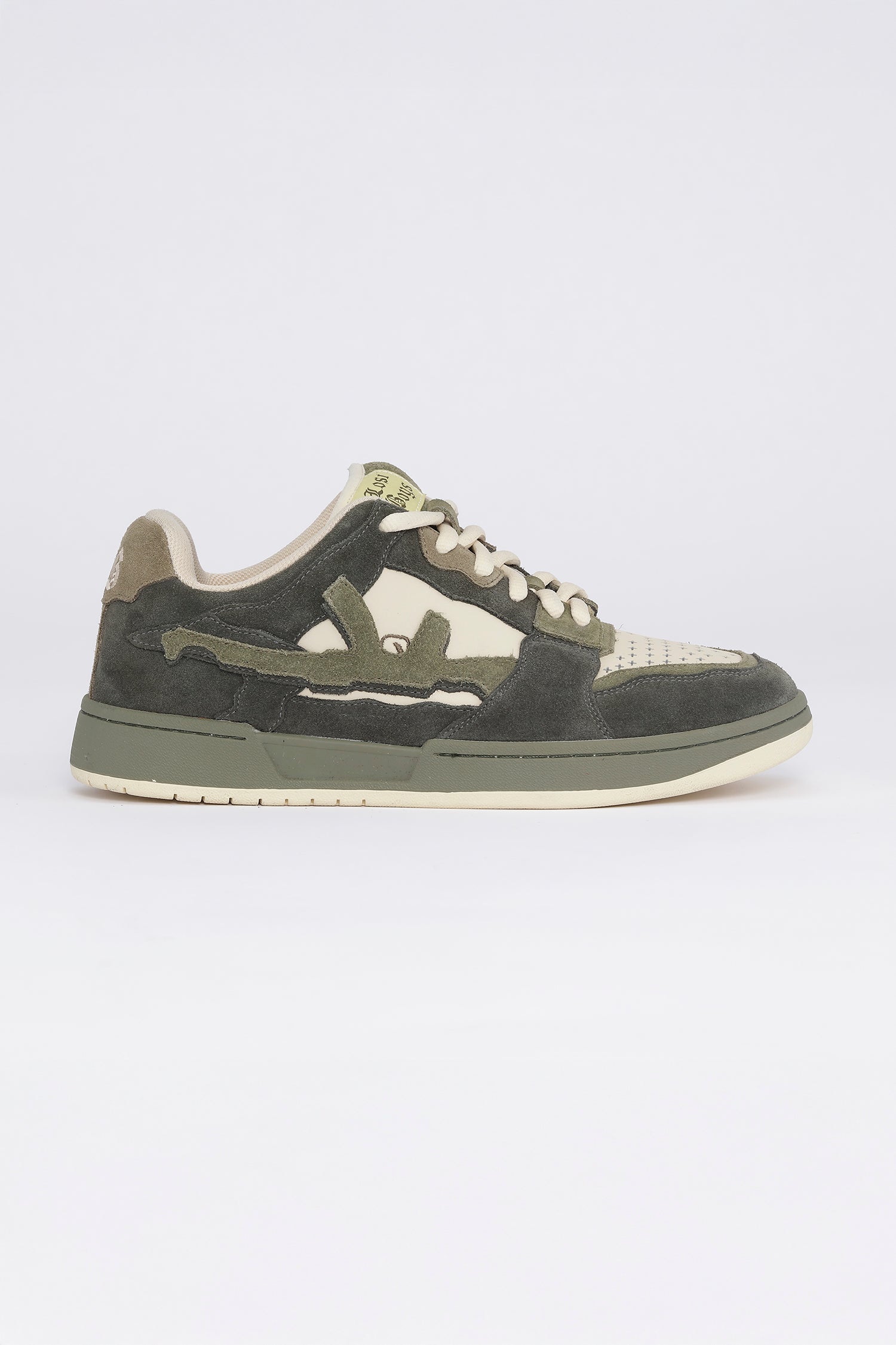 LOST BOYS CURVY LOWS Sneaker Moss Green/Light Green