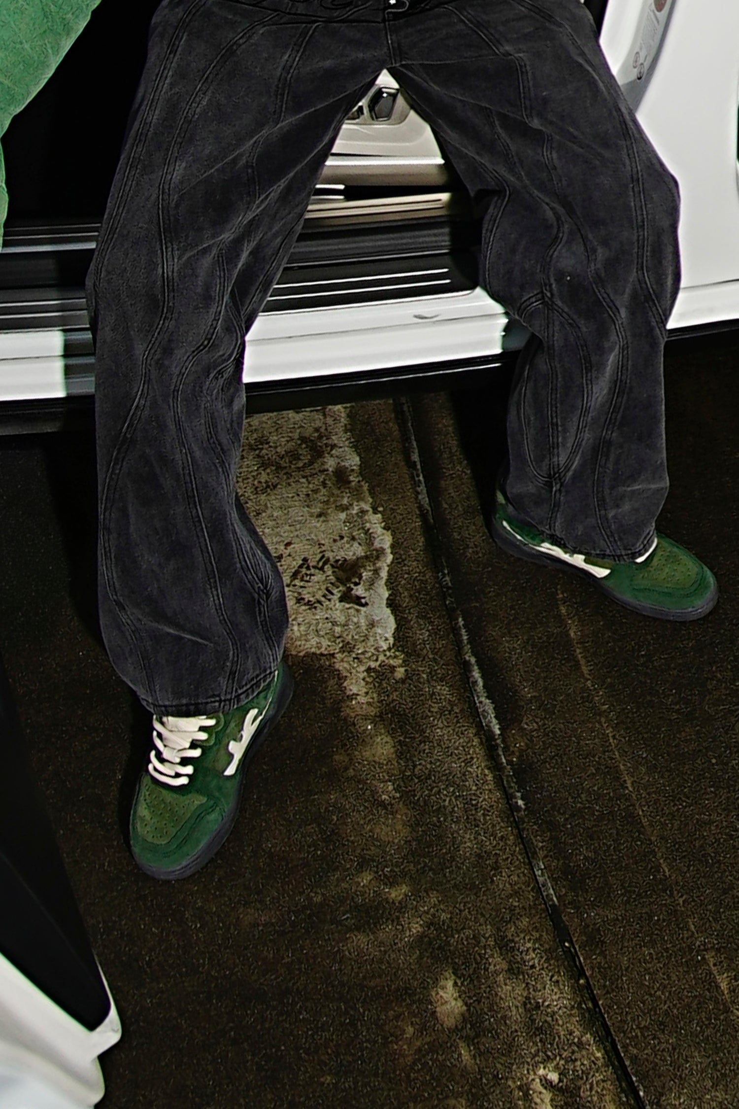 LOST BOYS DARK FOREST Sneaker Green/Black/Cream