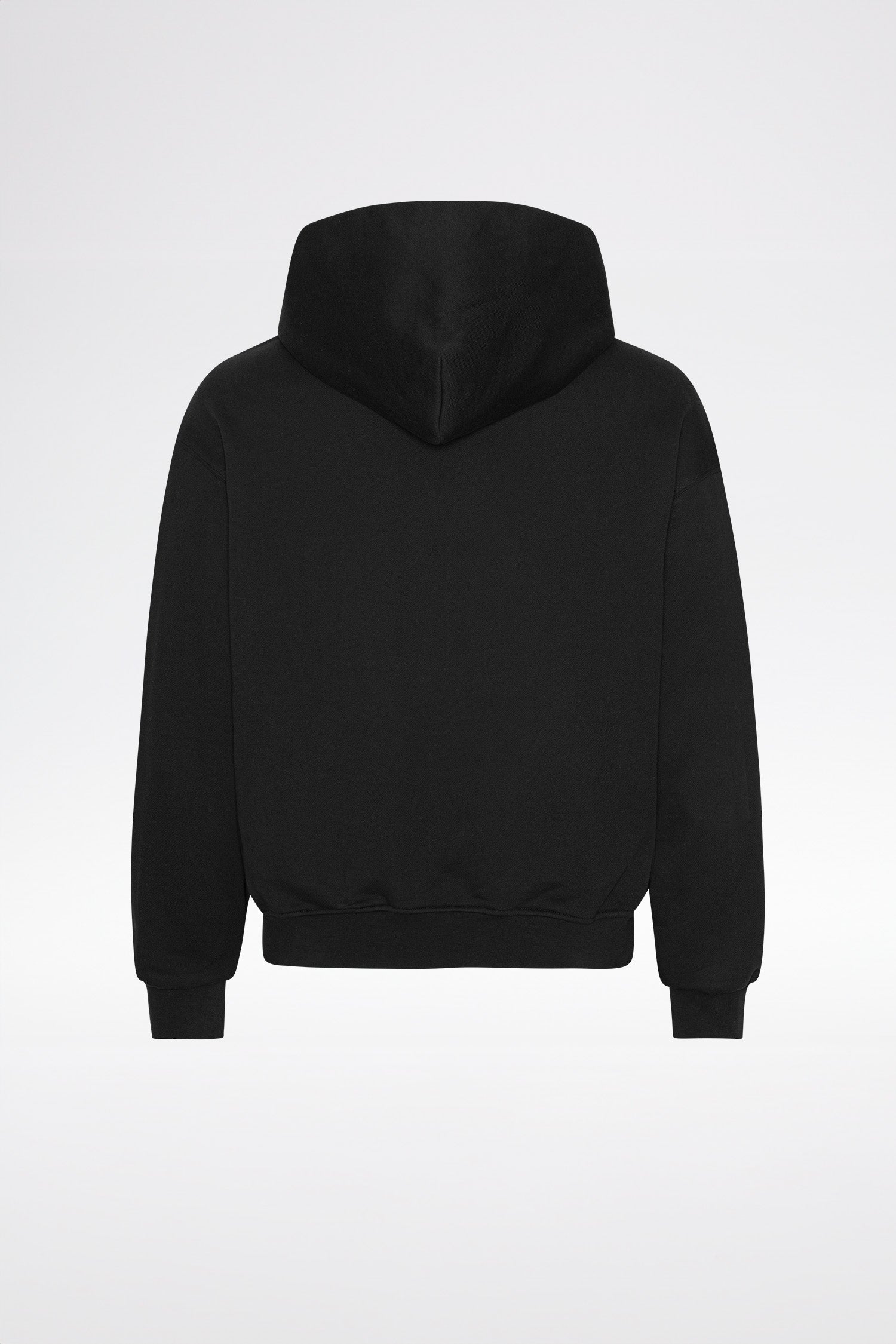 LOST BOYS DISTRORTED ZIP HOODIE Sweat Black