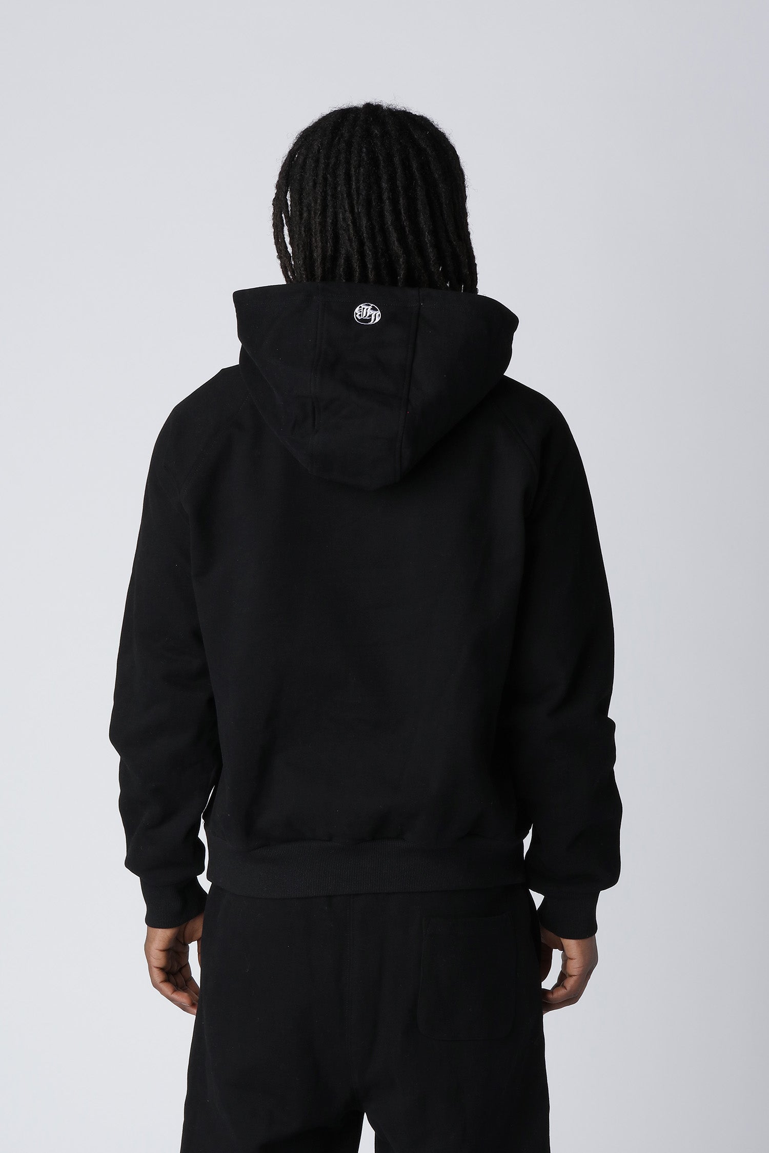 LOST BOYS EMBROIDERY LOGO HOODIE Sweat Black