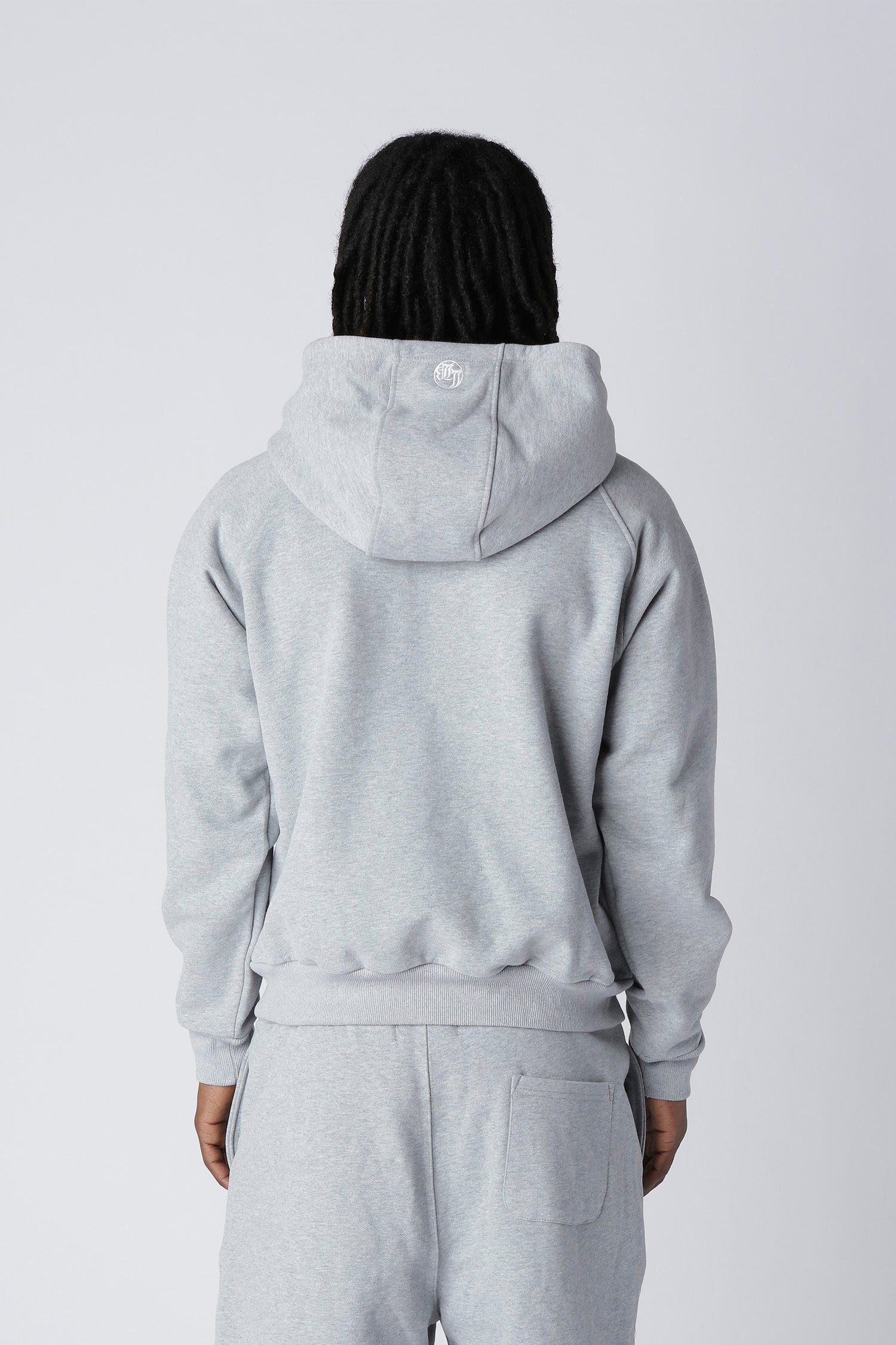 LOST BOYS EMBROIDERY LOGO HOODIE Sweat Gray