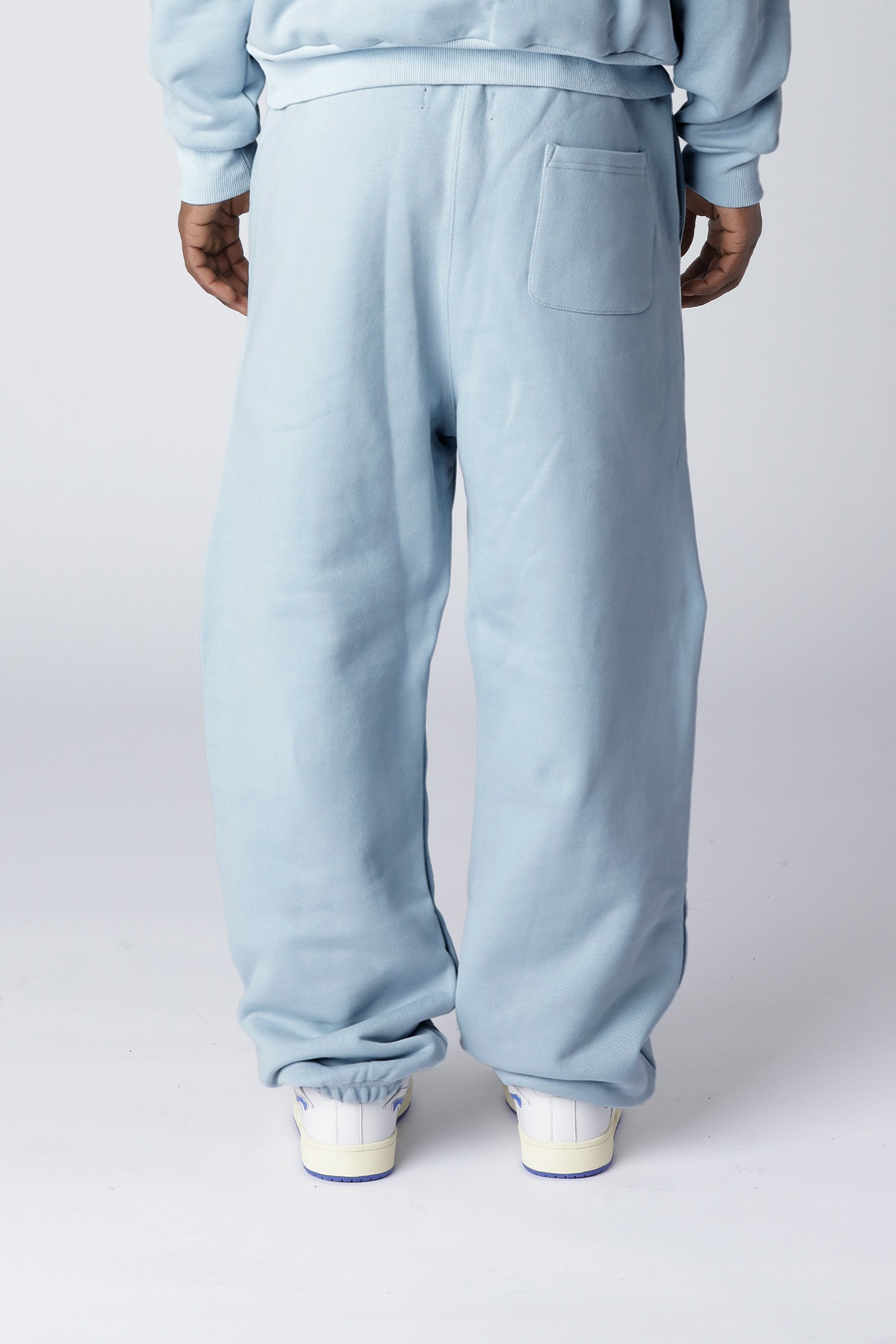 LOST BOYS EMBROIDERY LOGO JOGGERS Joggers Clear blue