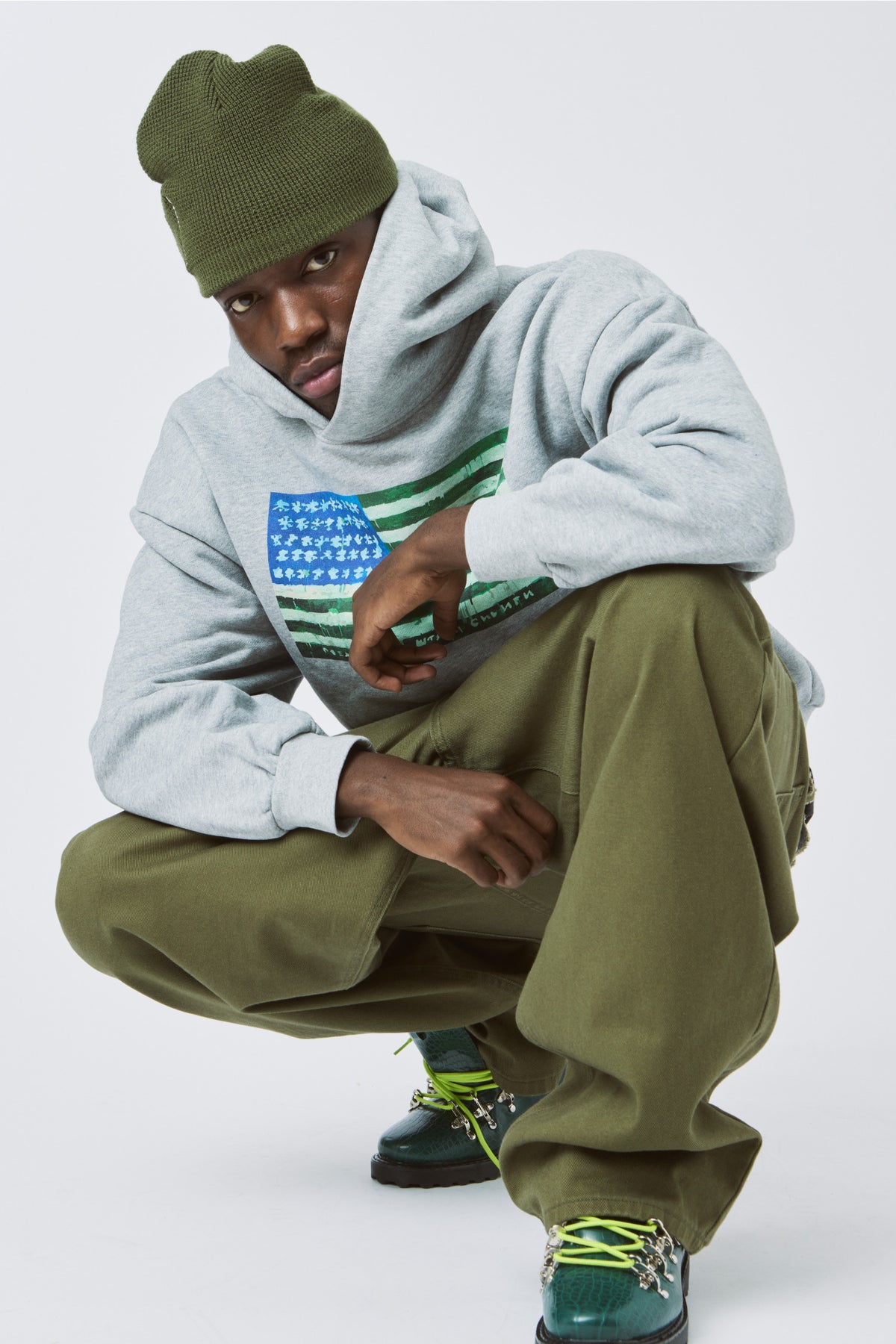 LOST BOYS ENSIGN HOODIE Sweat Gray