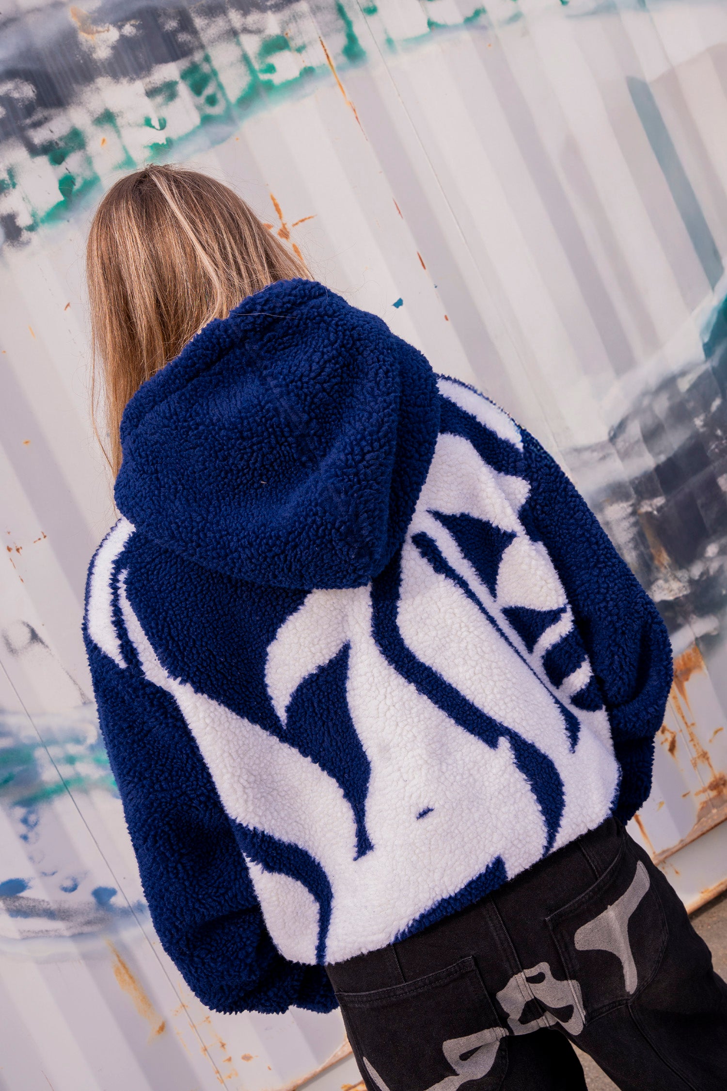 LOST BOYS FLEECE JACKET Jacket Navy