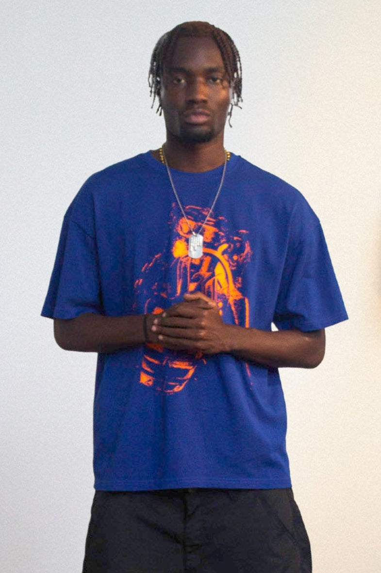 LOST BOYS FRAG TEE T-Shirt Navy