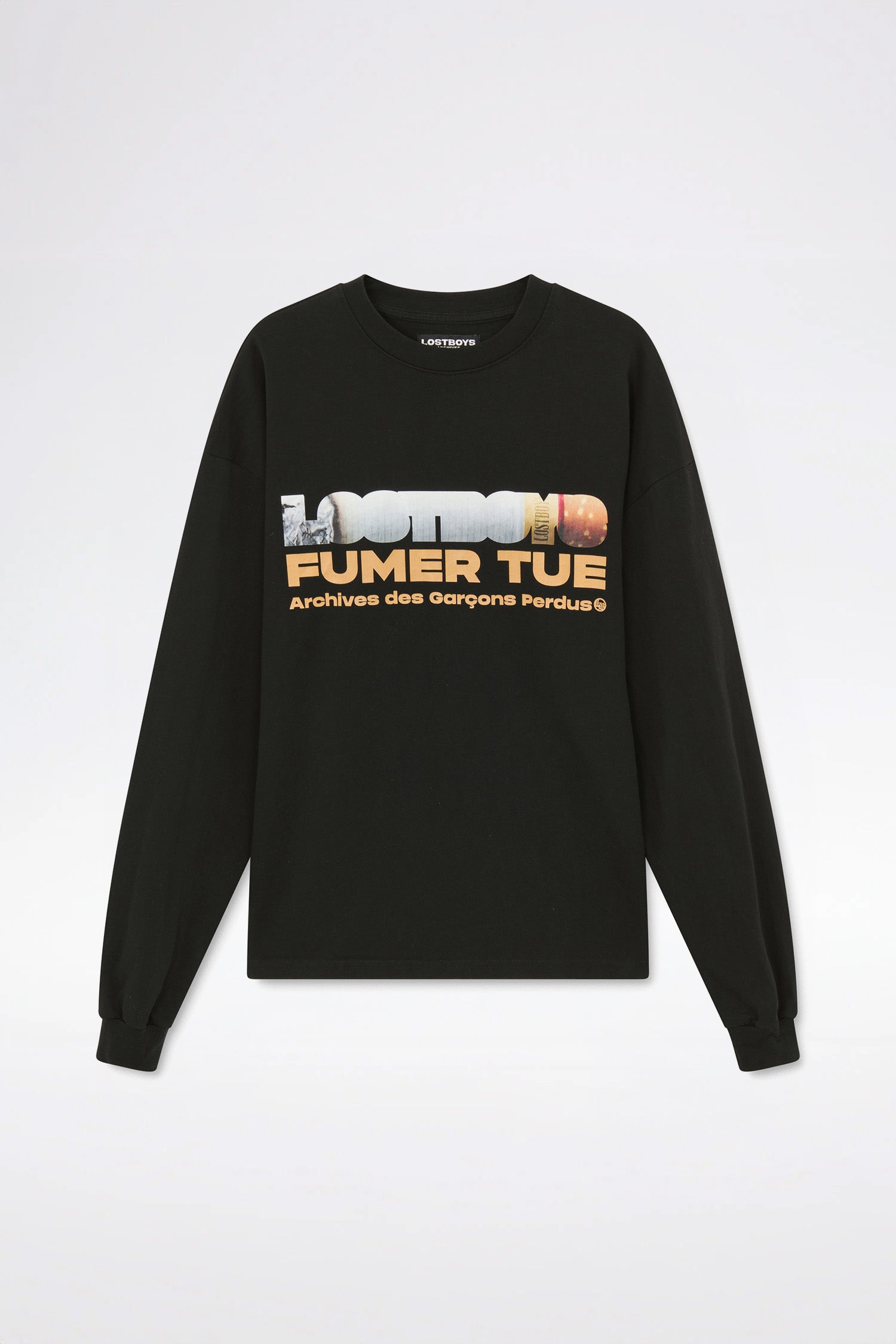 LOST BOYS FUMER TUE LS TEE Long Sleeve T-shirt Black