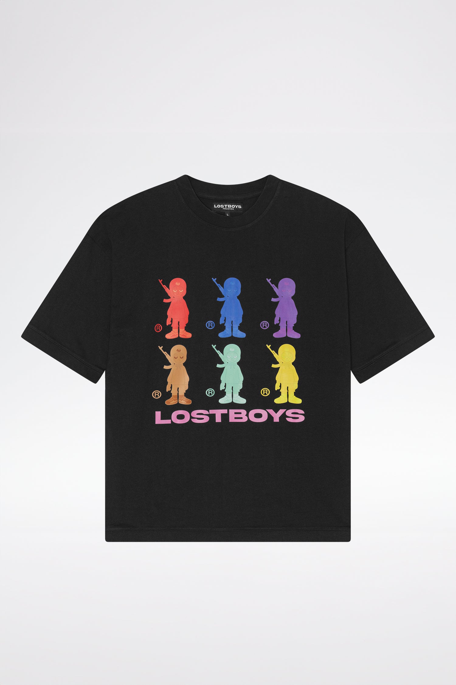 LOST BOYS TROOPER TEE T-Shirt Black