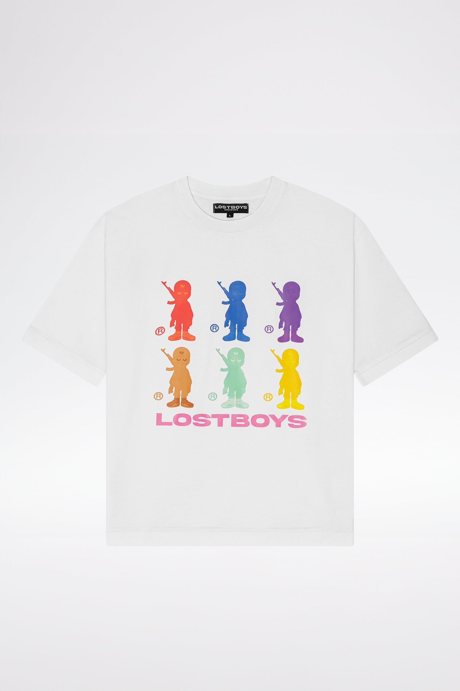 LOST BOYS TROOPER TEE T-Shirt White