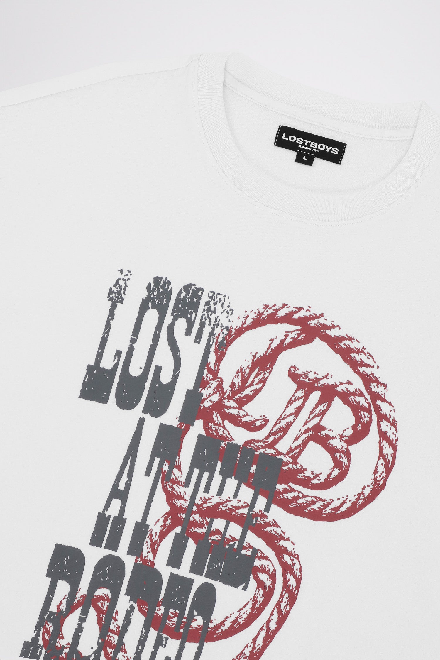 LOST BOYS LOST AT THE RODEO TEE T-Shirt White