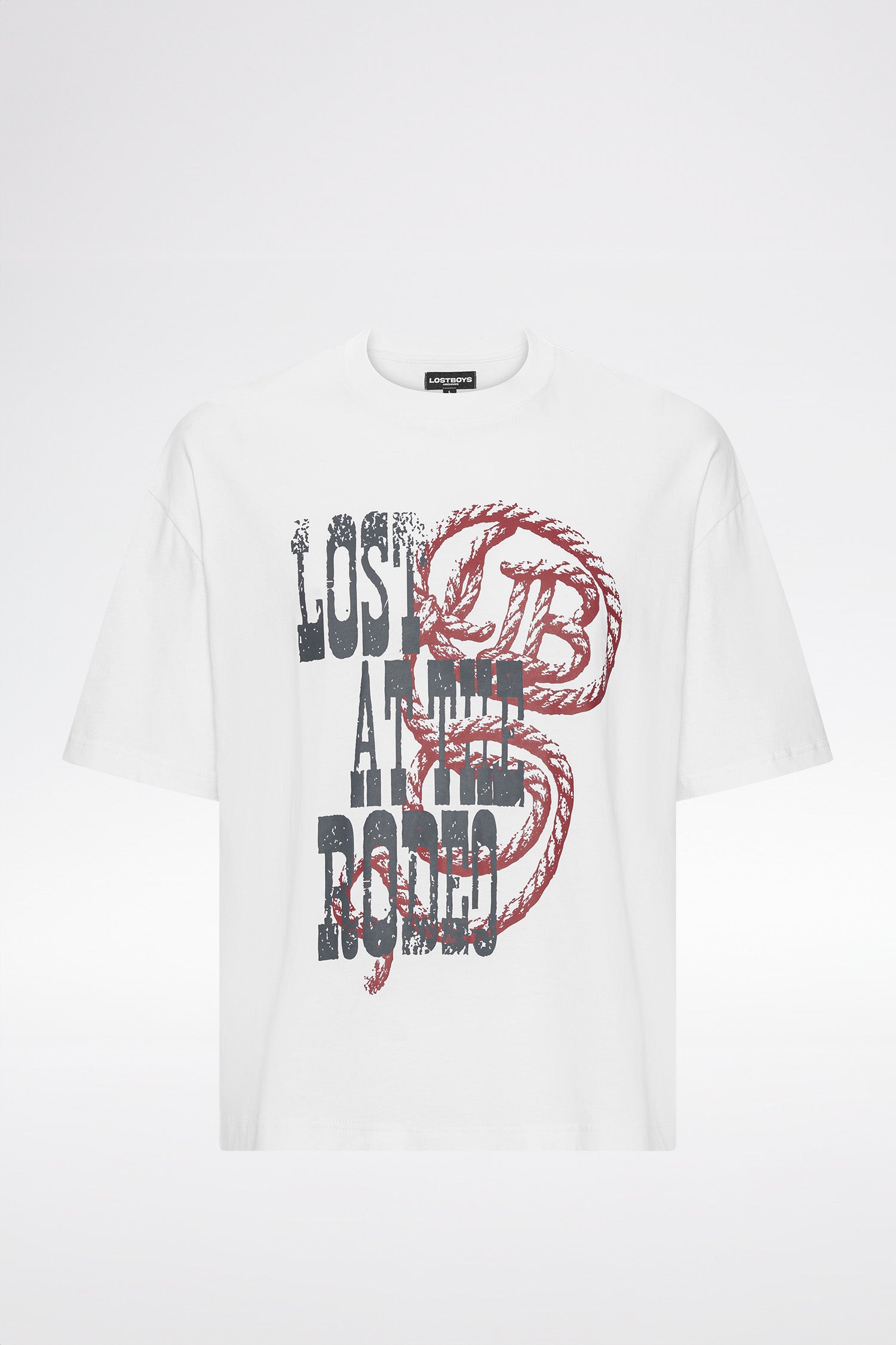 LOST BOYS LOST AT THE RODEO TEE T-Shirt White