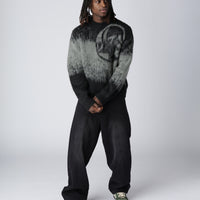 LOST BOYS OUTERSEAM LOGO JEANS Jeans Stonewashed Black