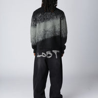 LOST BOYS OUTERSEAM LOGO JEANS Jeans Stonewashed Black