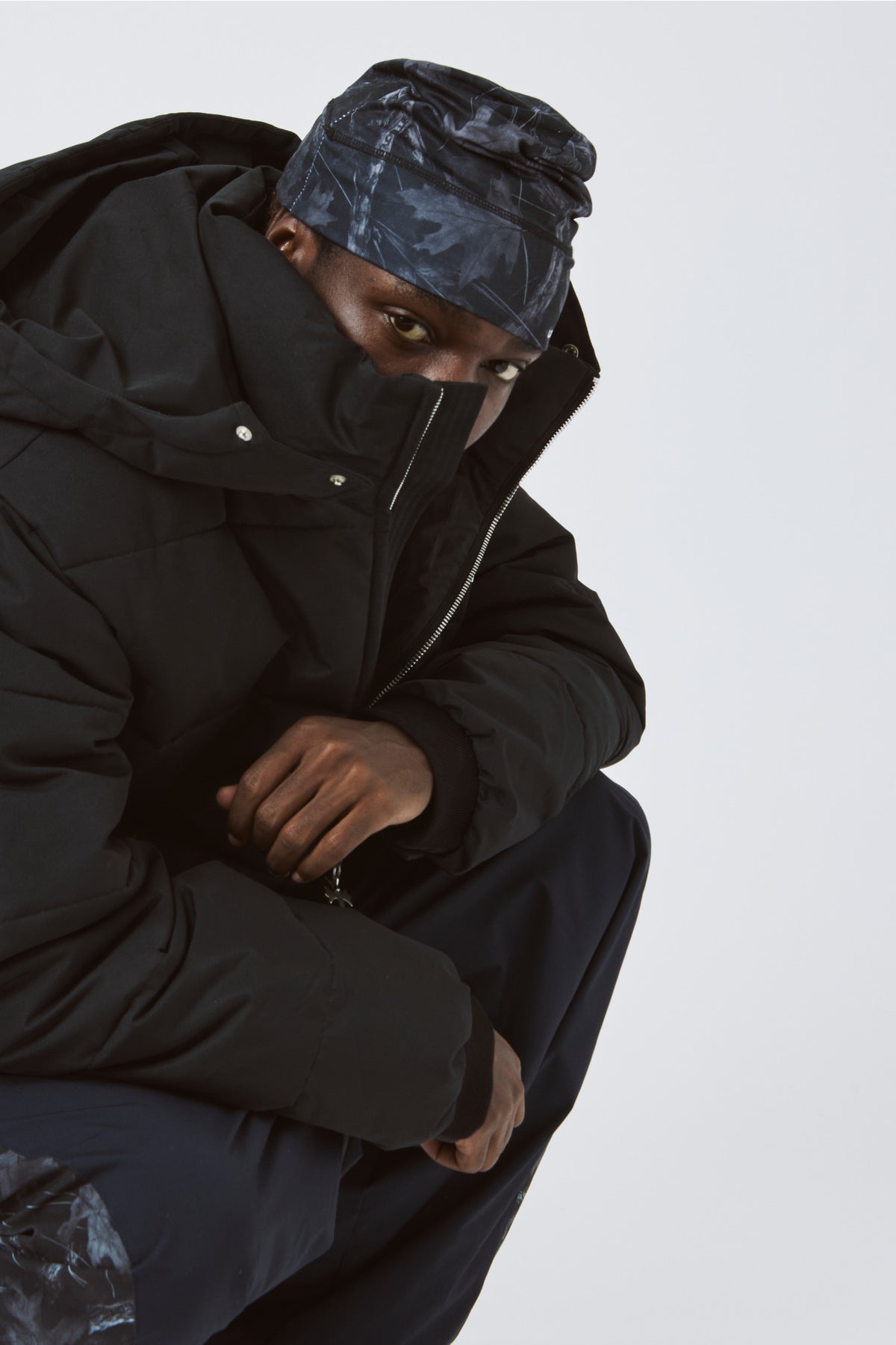 LOST BOYS PUFFER JACKET Jacket Black