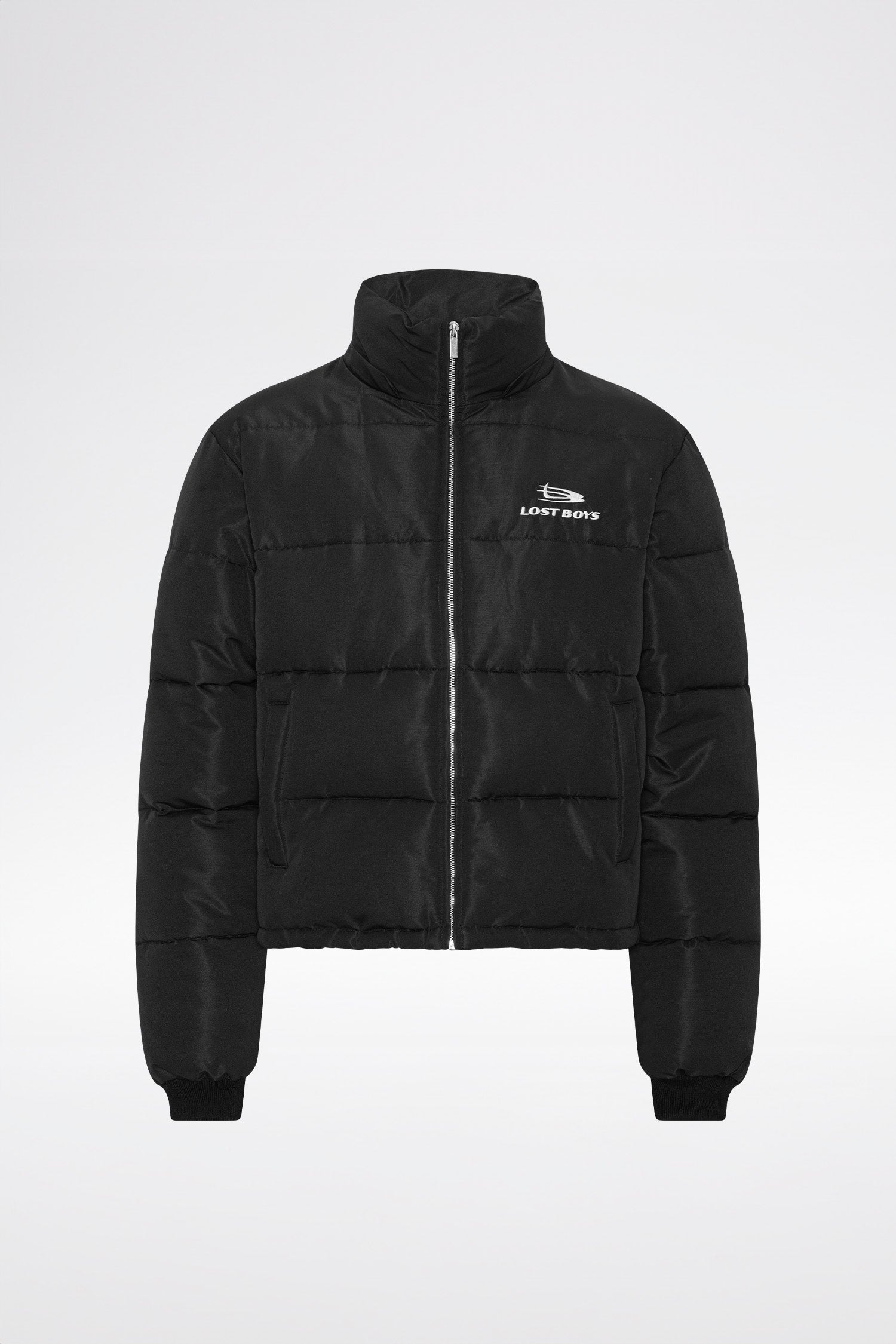 LOST BOYS PUFFER JACKET Jacket Black