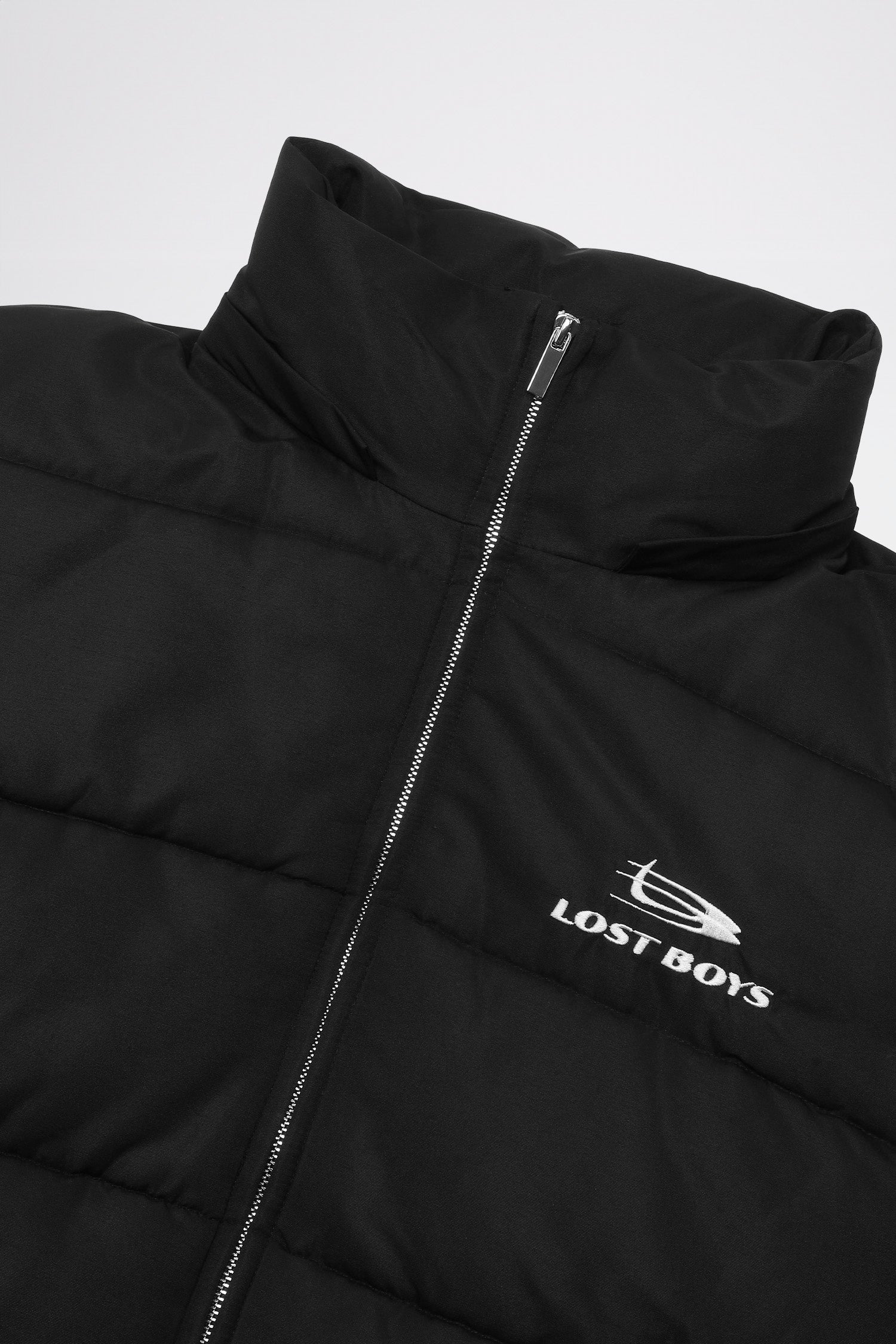 LOST BOYS PUFFER JACKET Jacket Black