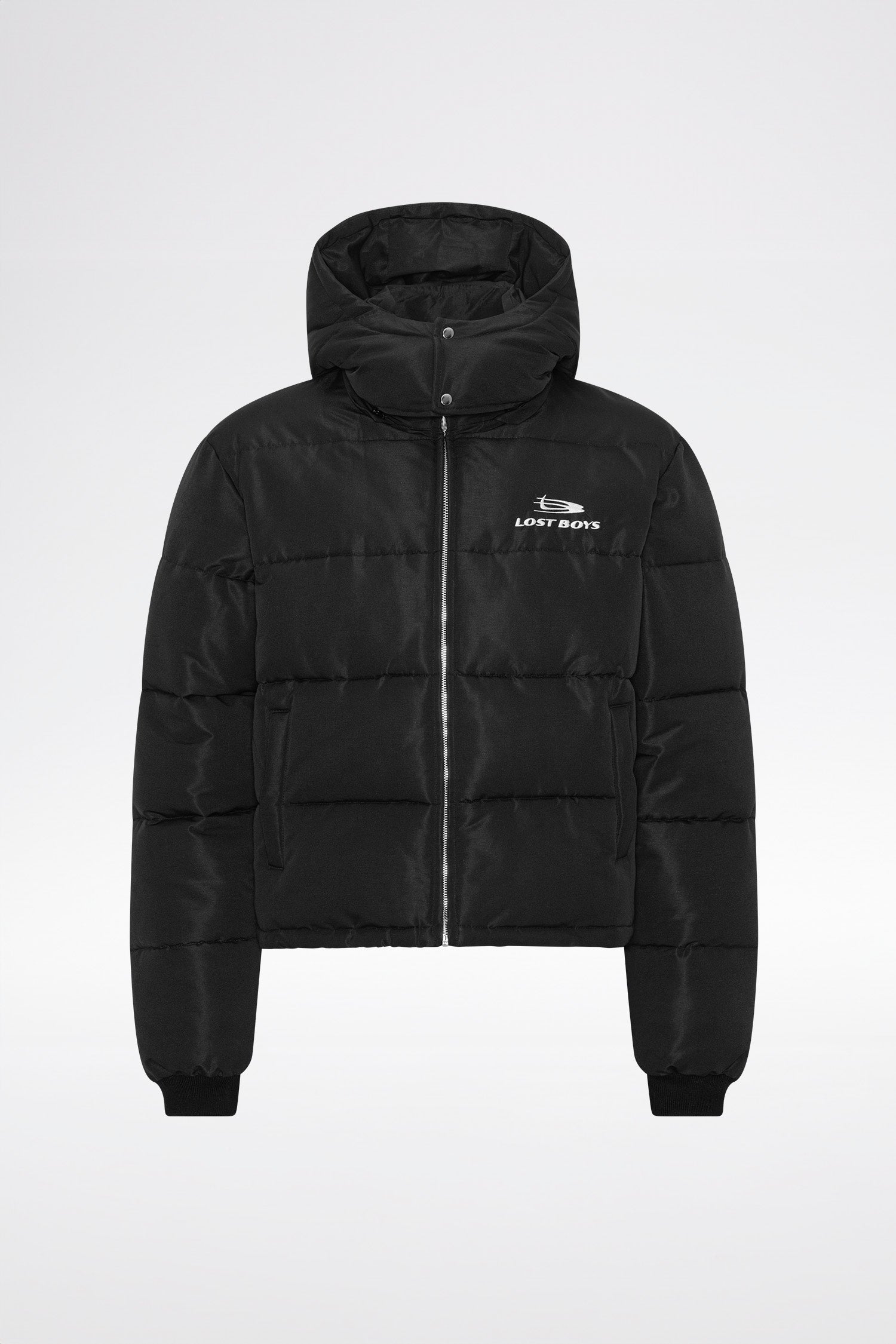 LOST BOYS PUFFER JACKET Jacket Black