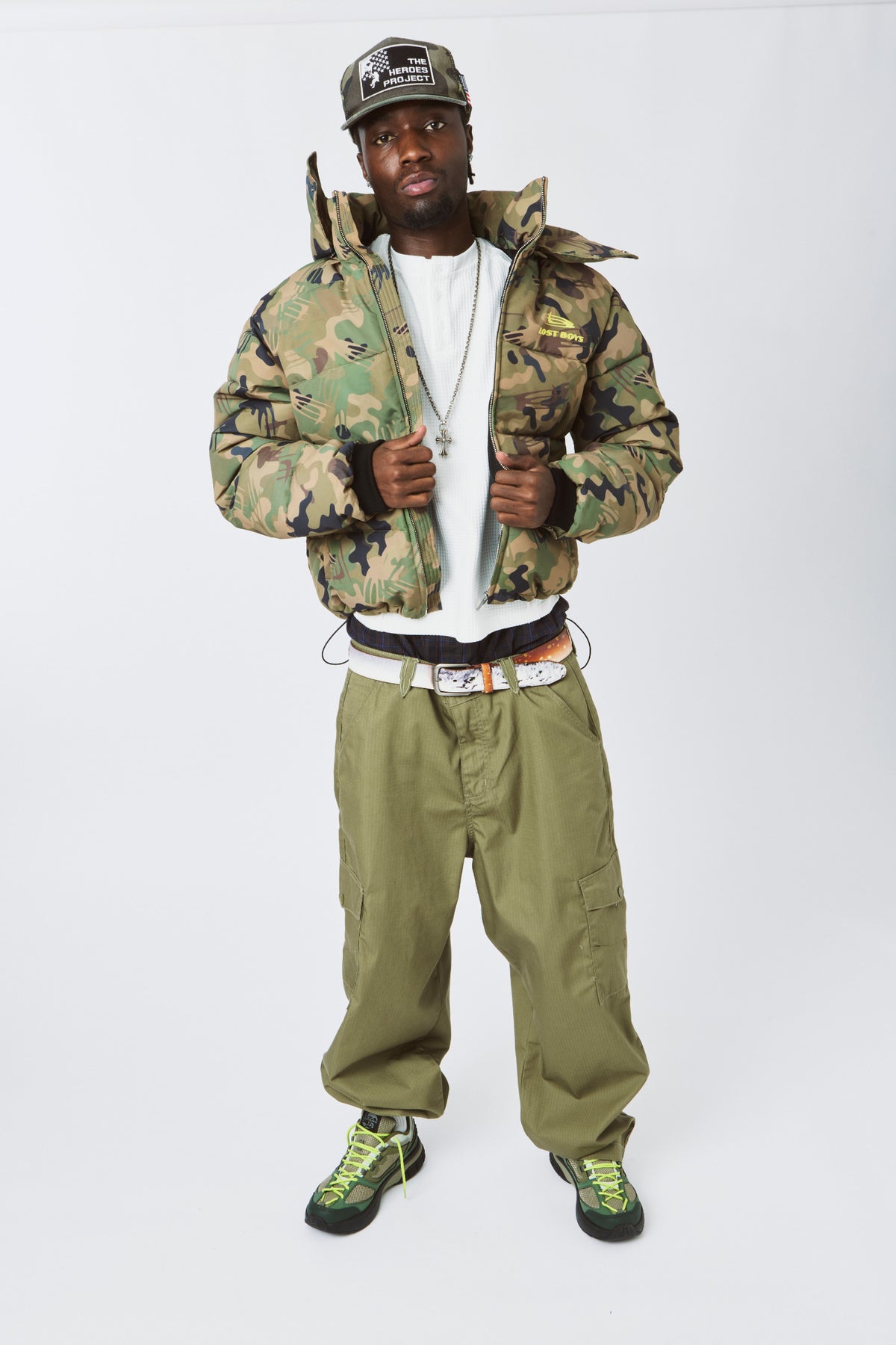 LOST BOYS RIPSTOP 360 CARGO PANTS Pants Olive