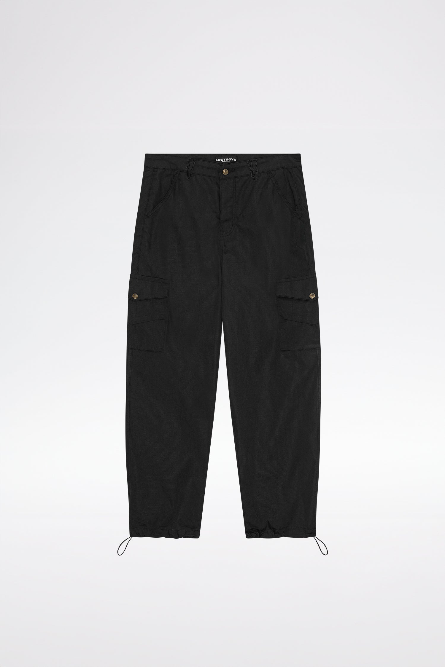 LOST BOYS RIPSTOP 360 CARGO PANTS Pants Black