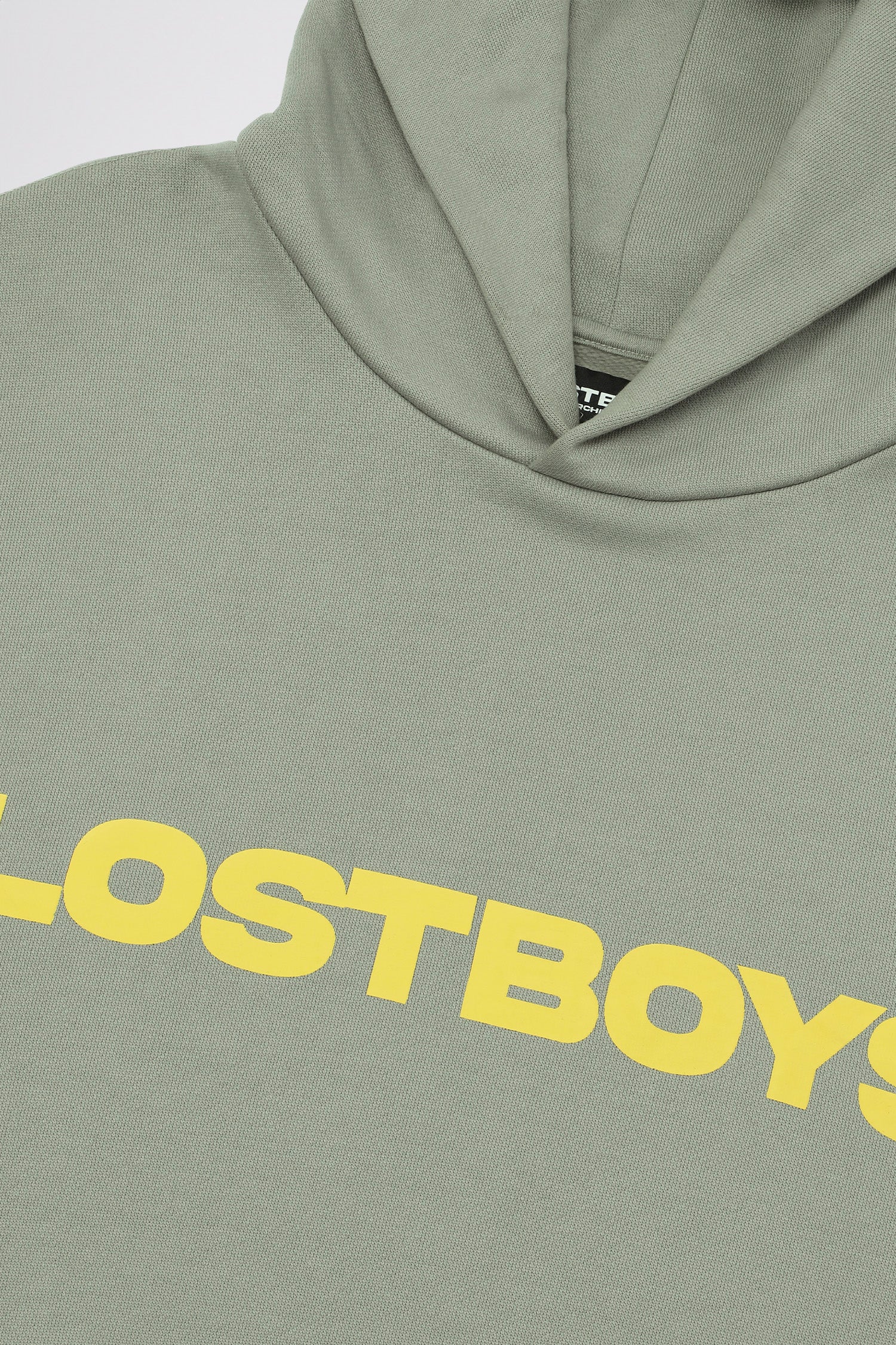 LOST BOYS SCRIPT HOODIE Sweat Olive