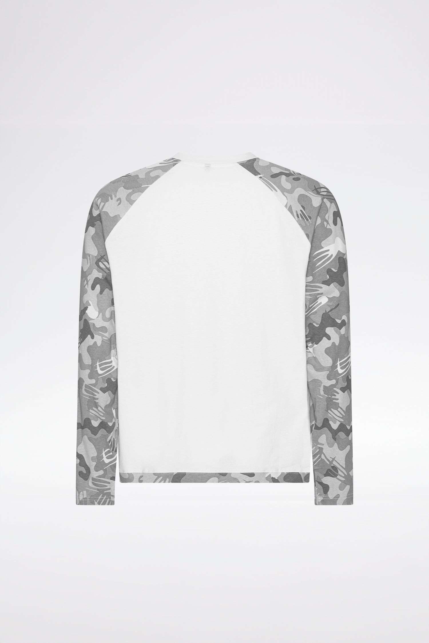 LOST BOYS SCRIPT LOGO RAGLAN LS Long Sleeve T-shirt Snow Camouflage