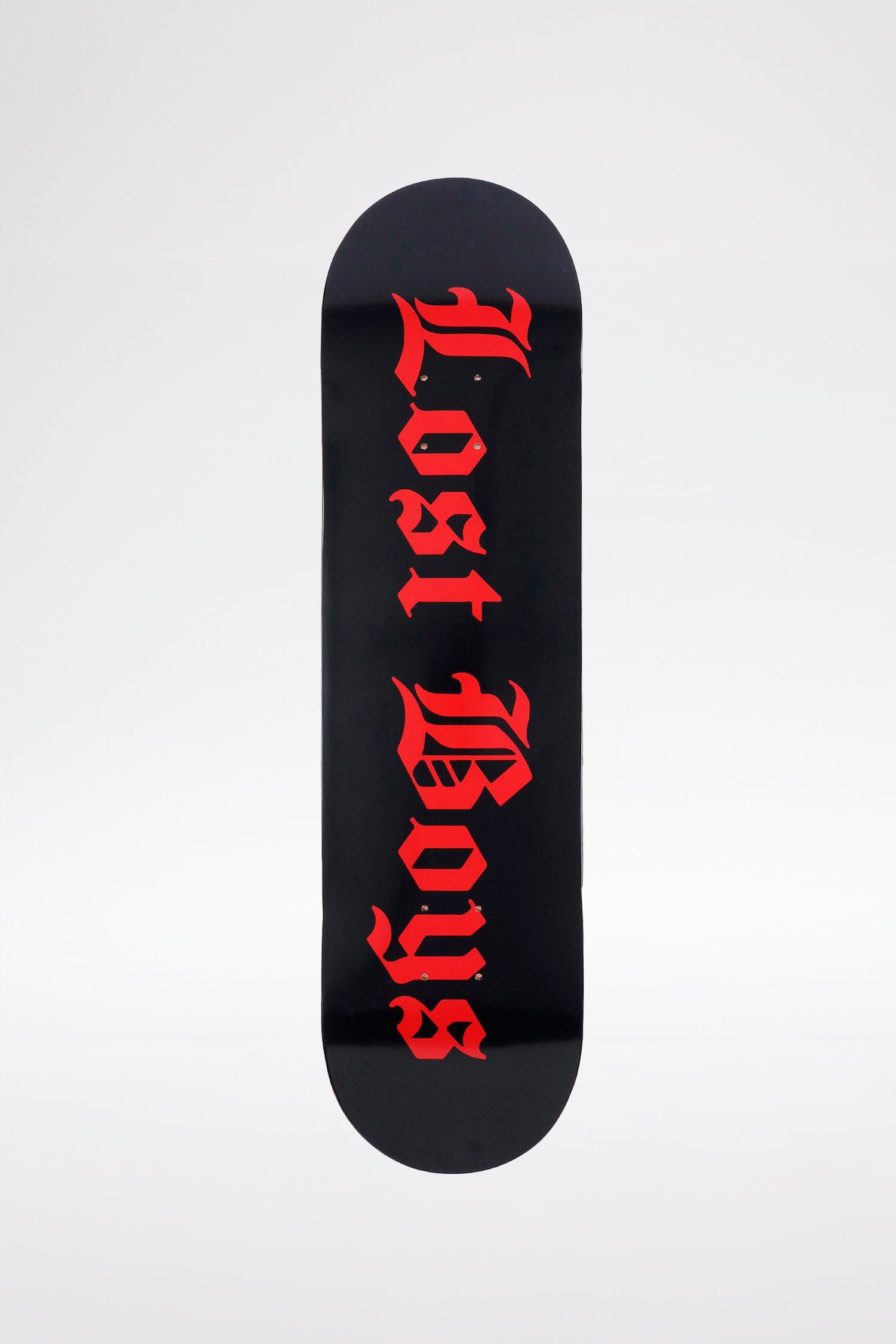 LOST BOYS SKATEBOARD RED LOGO Gadget Black