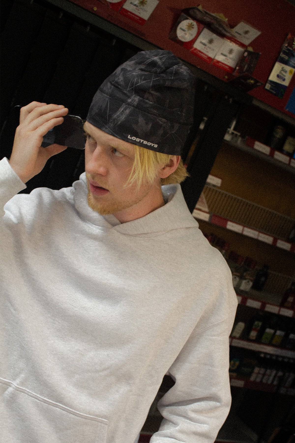 LOST BOYS SKULLY Beanie Black Realtree