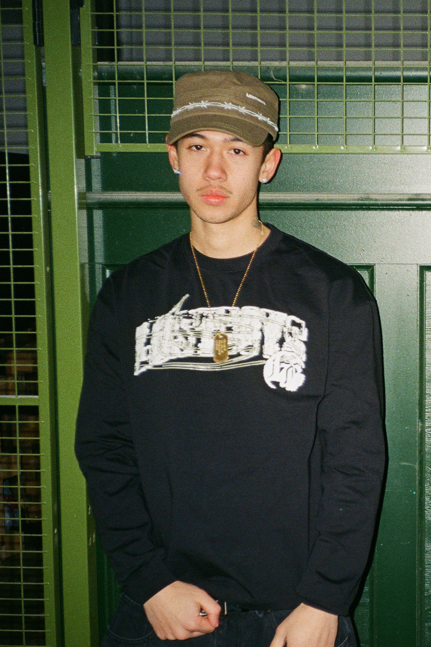 LOST BOYS SPIKED CADET Cap Green