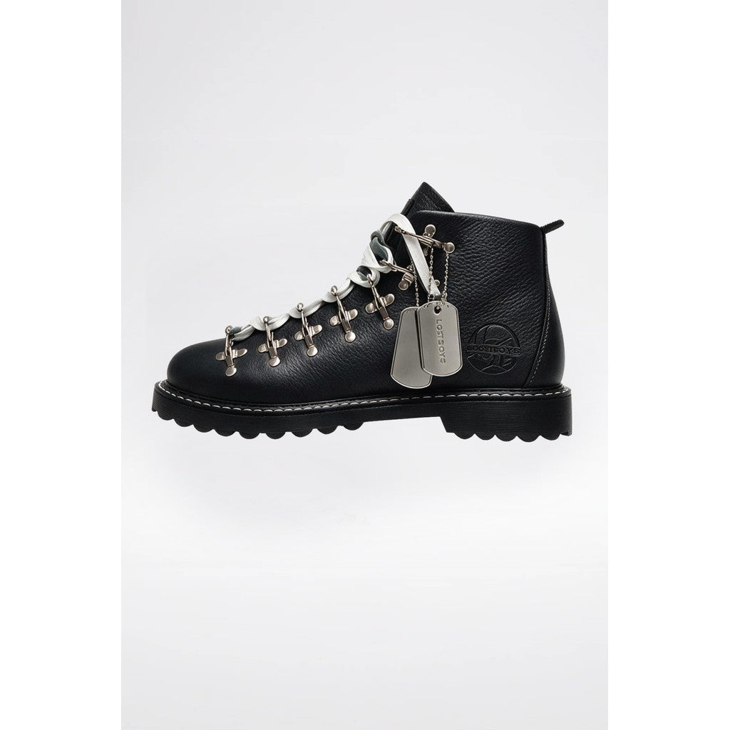 LOST BOYS STOMPR Boots Black