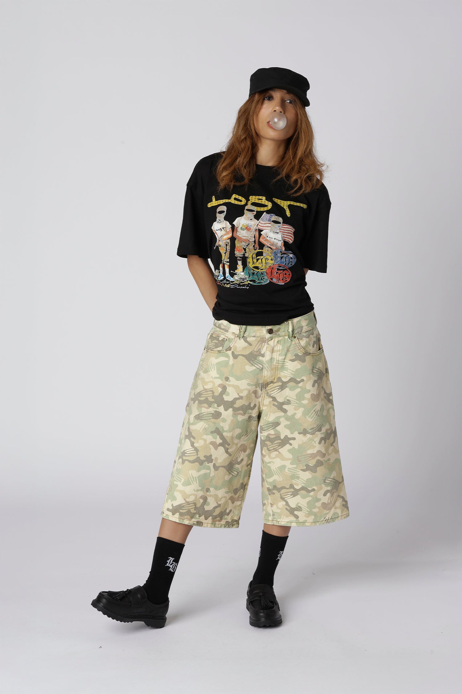 LOST BOYS "THE WAR WITHIN" GRAPHIC TEE T-Shirt Black