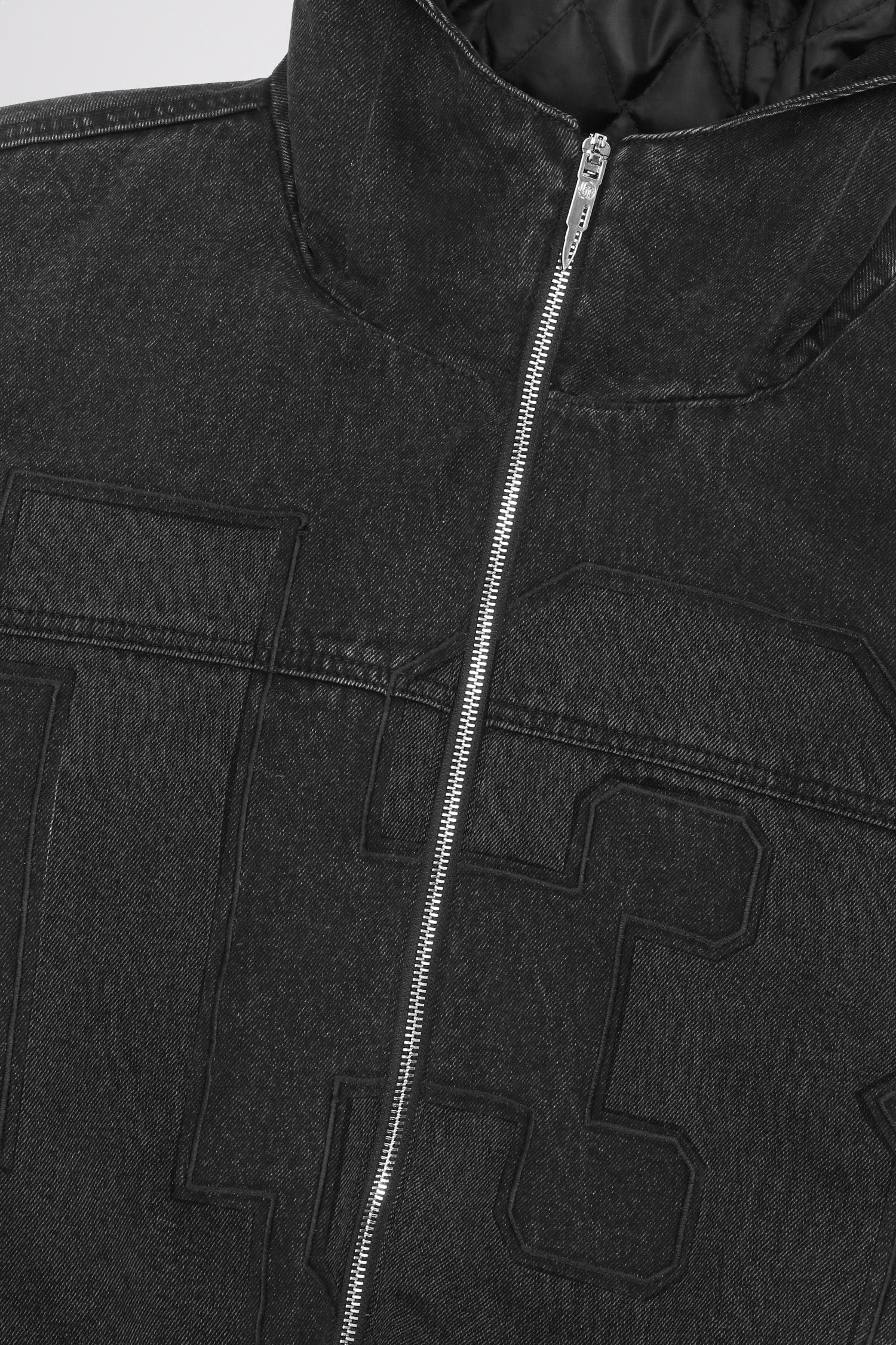 LOST BOYS SANDBLASTED THIRTEEN DENIM JACKET Jacket Washed Black