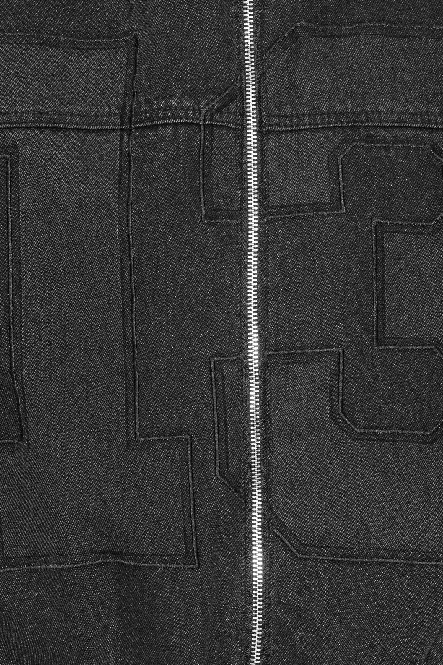 LOST BOYS SANDBLASTED THIRTEEN DENIM JACKET Jacket Washed Black