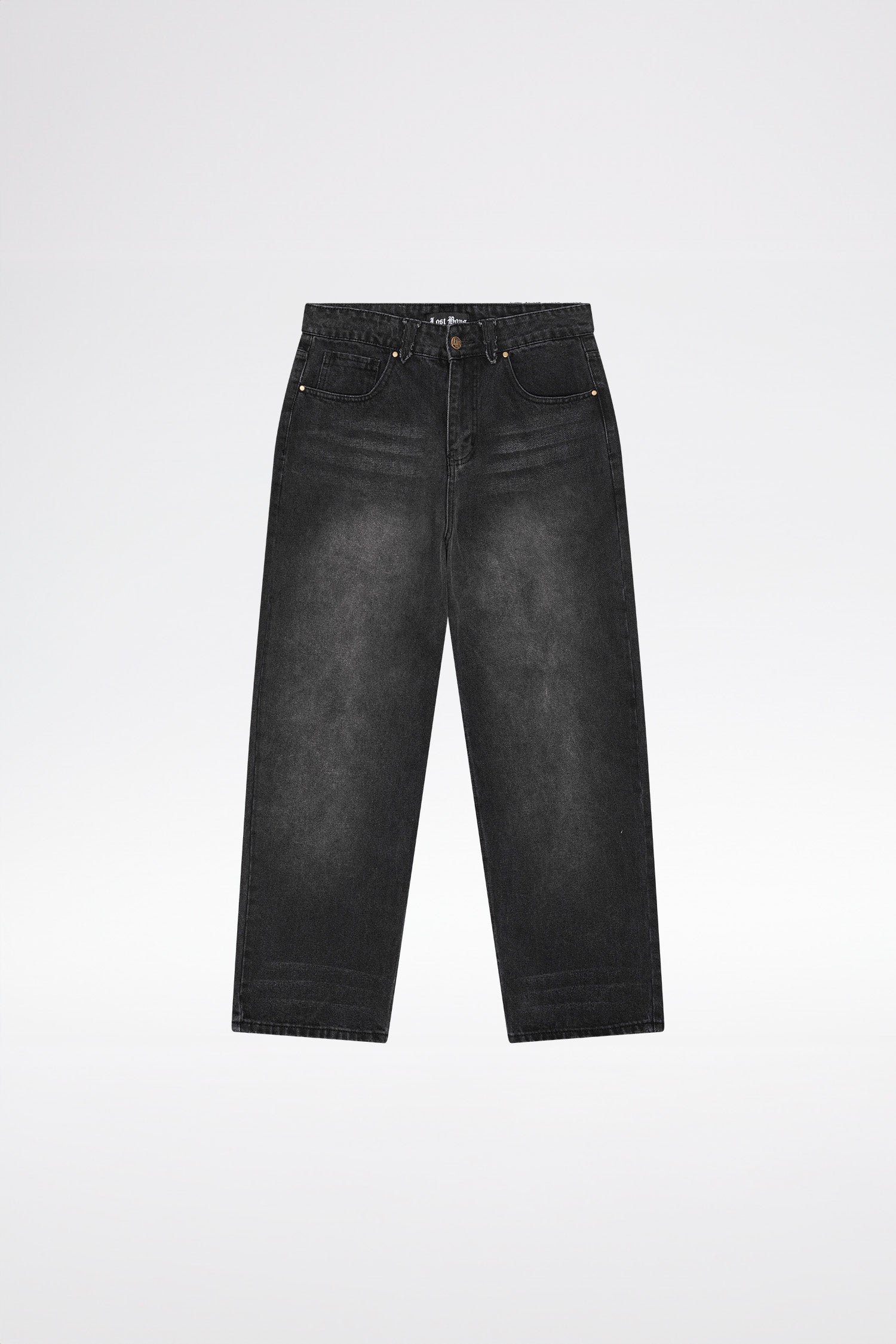 LOST BOYS SANDBLASTED THIRTEEN EVERYDAY JEANS Jeans Washed Black