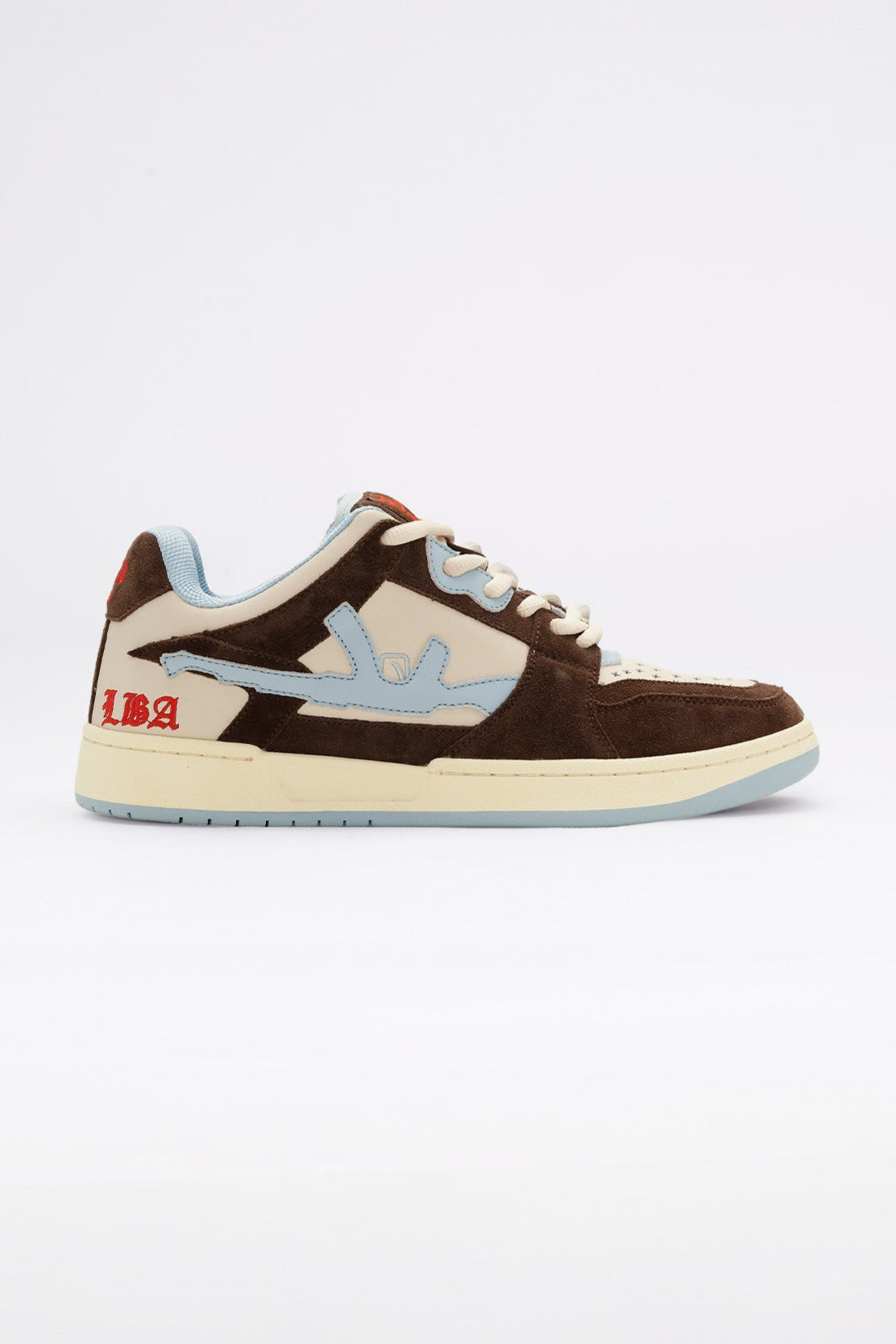 LOST BOYS TOKKA LOWS Sneaker Brown/Beige/Blue