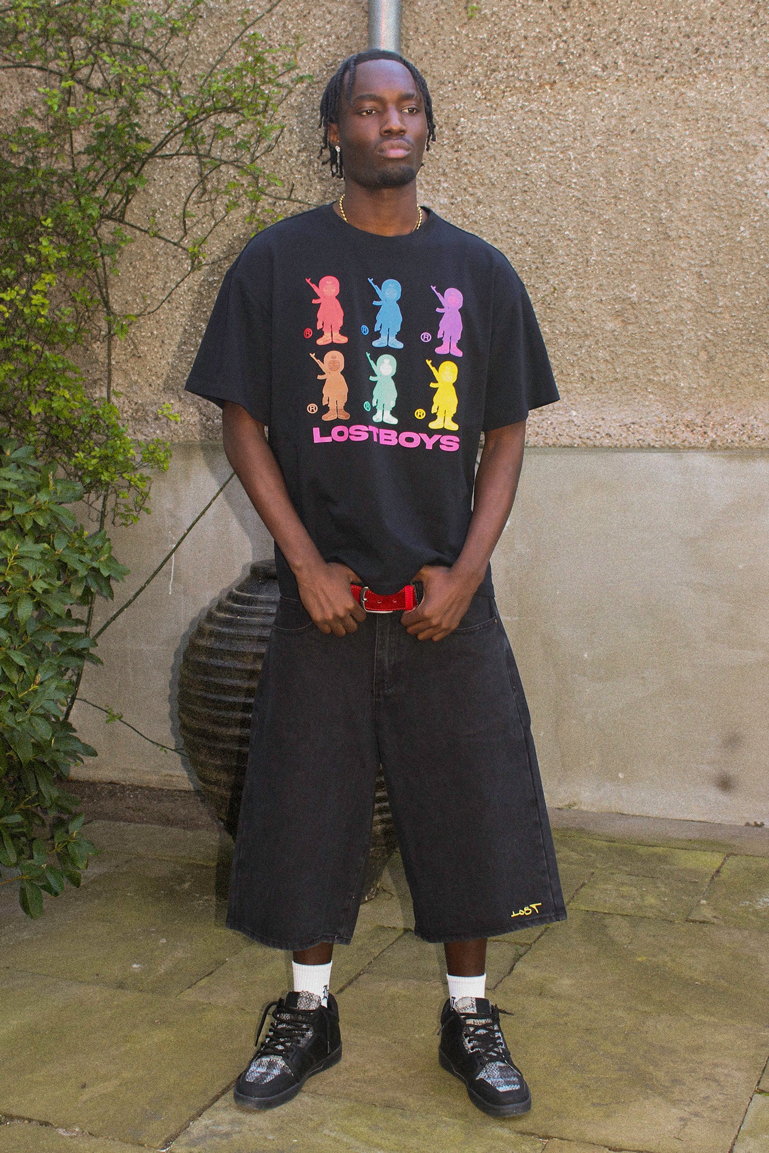 LOST BOYS TROOPER TEE T-Shirt Black