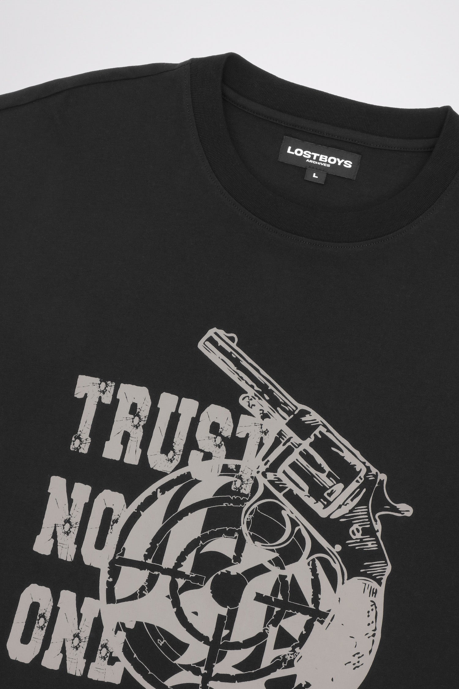 LOST BOYS TRUST NO ONE TEE T-Shirt Black