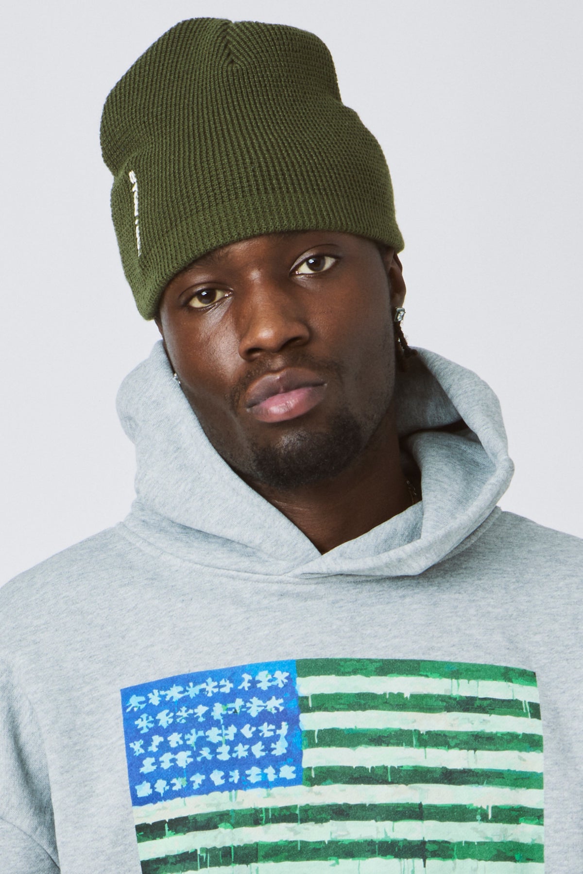 LOST BOYS WAFFLE BEANIE Beanie Dark Forest